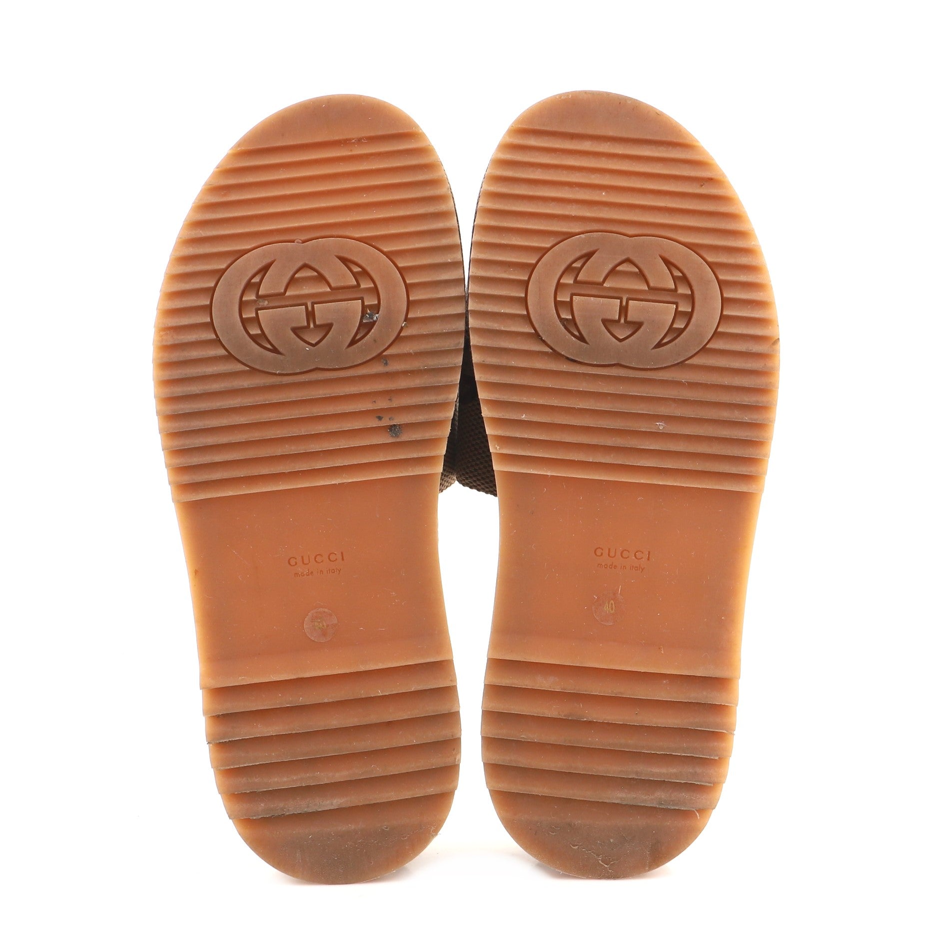 Women's Angelina Platform Slide Sandals GG Canvas