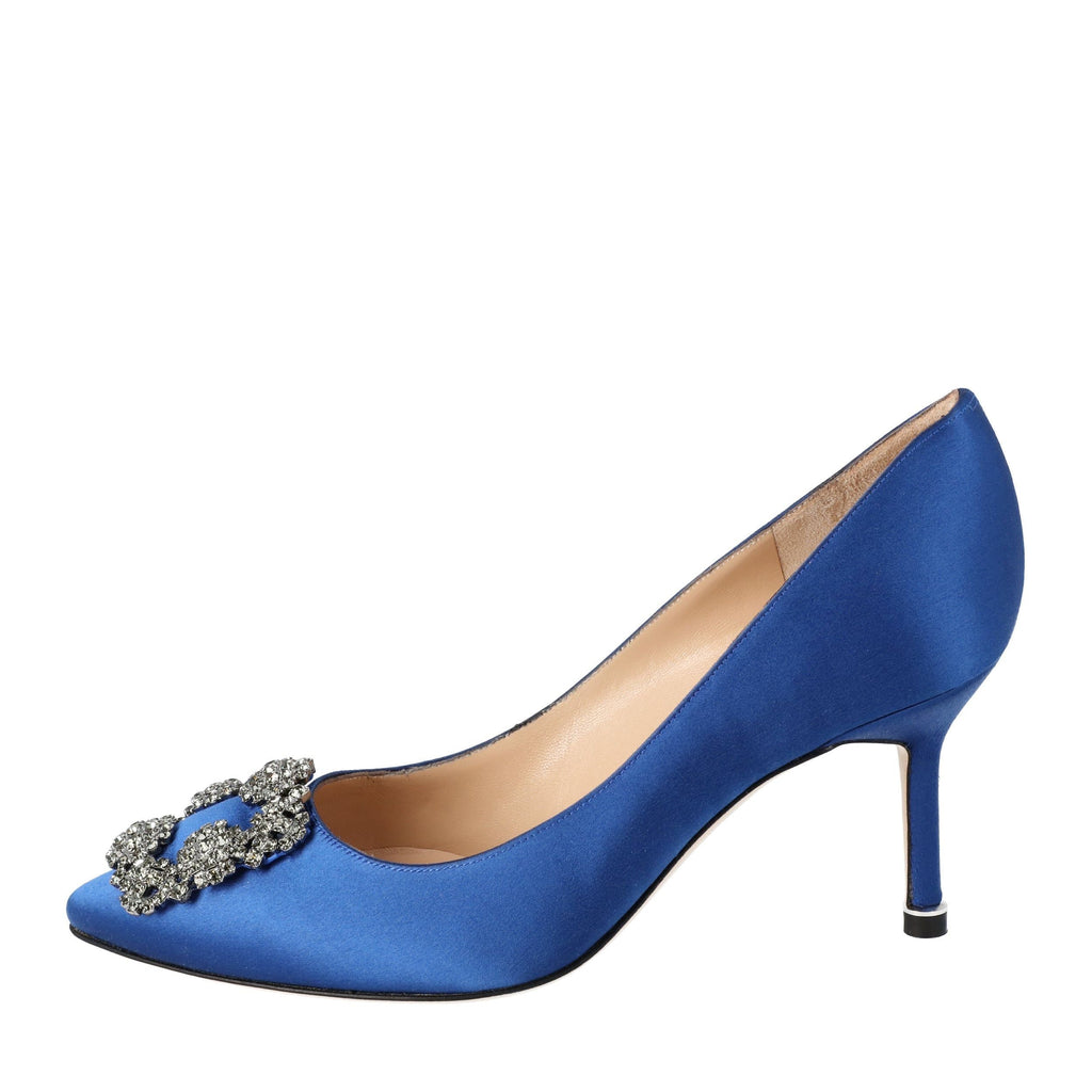 Women's Manolo Blahnik Hangisi 070 Pump Blue