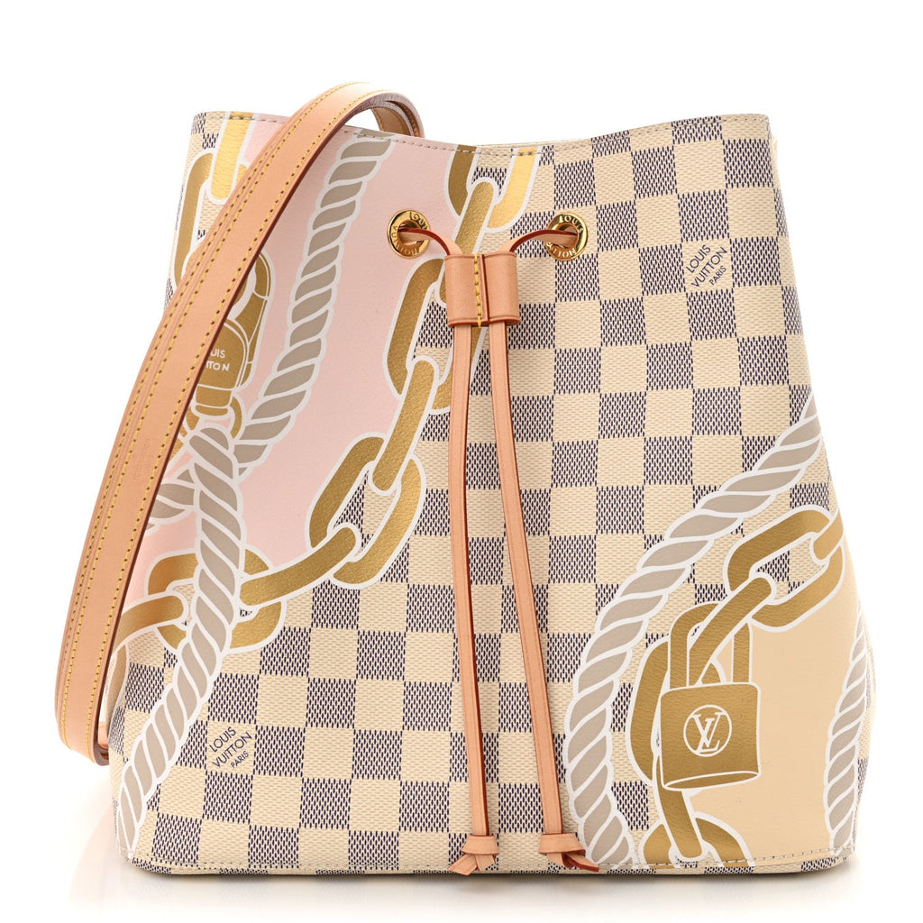 Damier Azur Nautical Neonoe MM