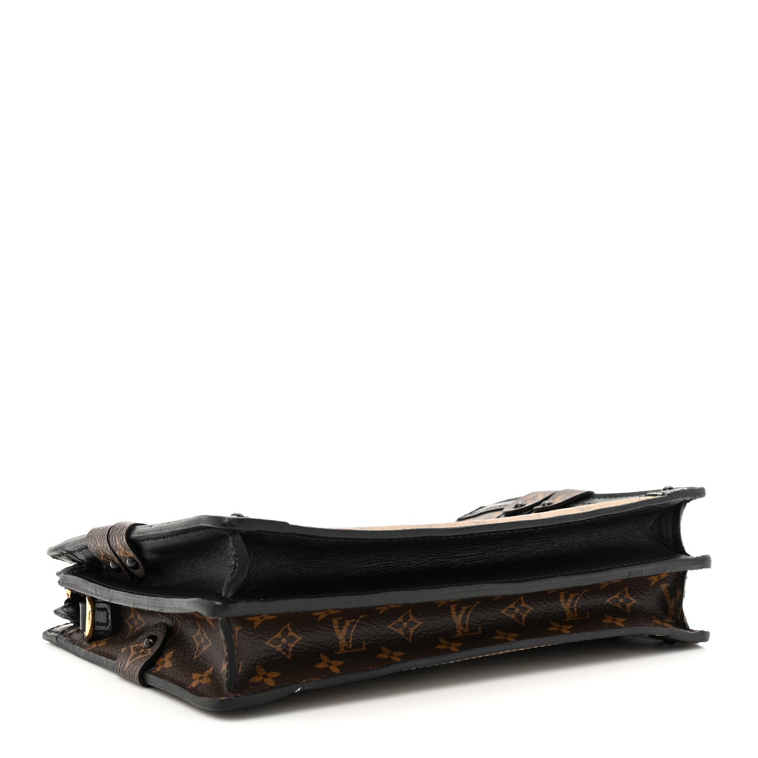 Reverse Monogram Trunk Clutch