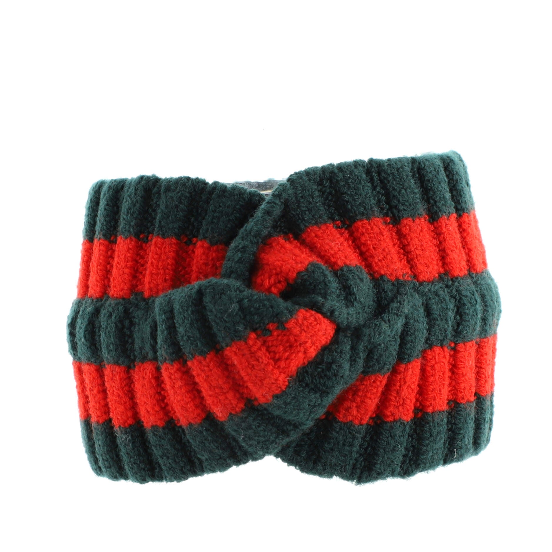 Web Headband Knit Wool Blend Medium