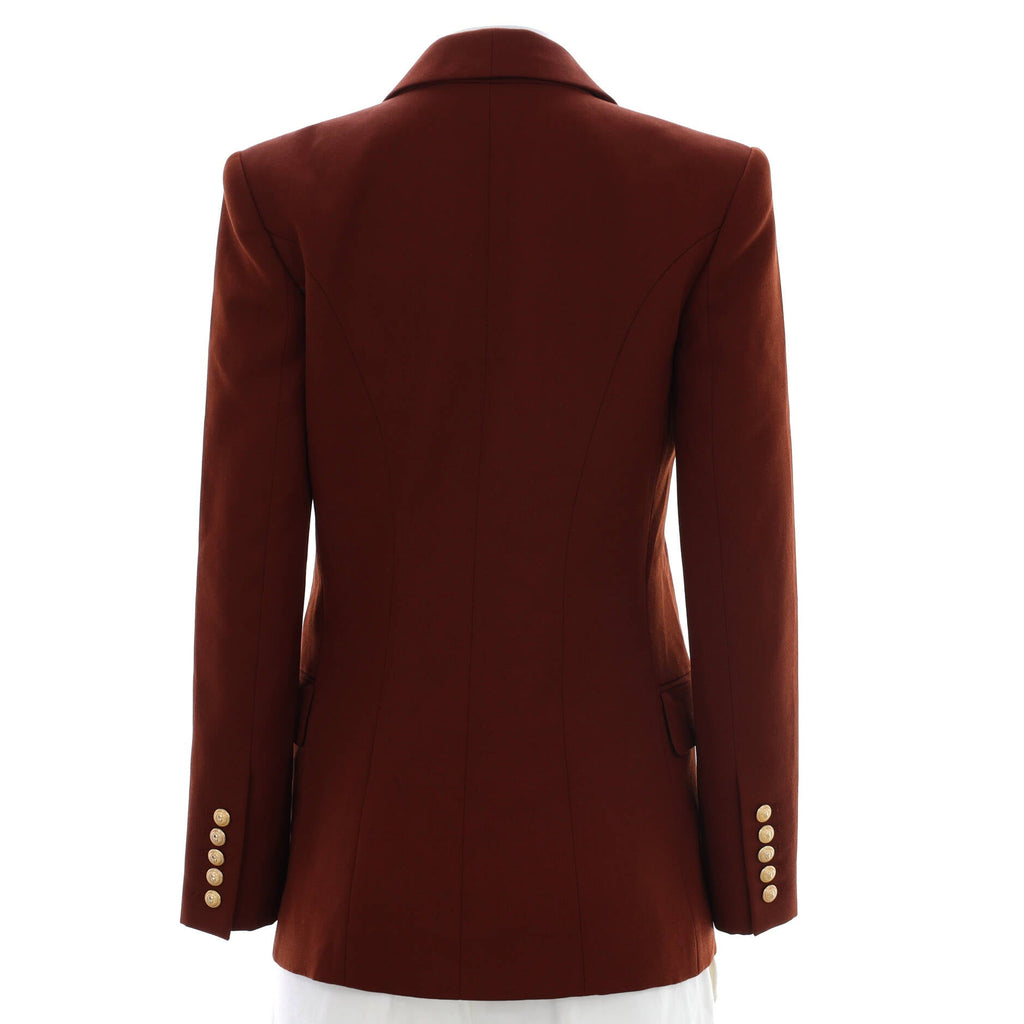 Women's Double Breasted Blazer Wool