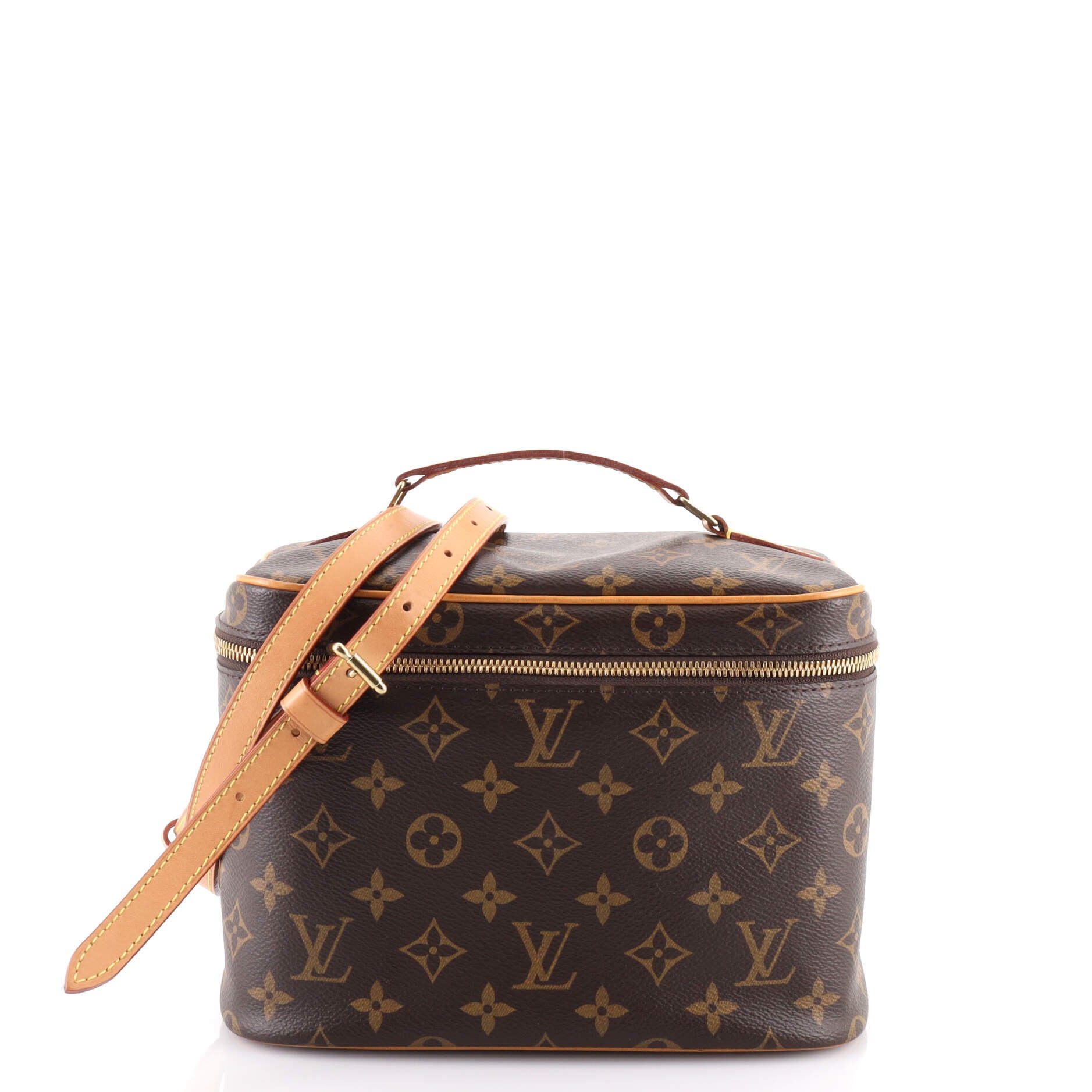 Nice Vanity Case Monogram Canvas BB