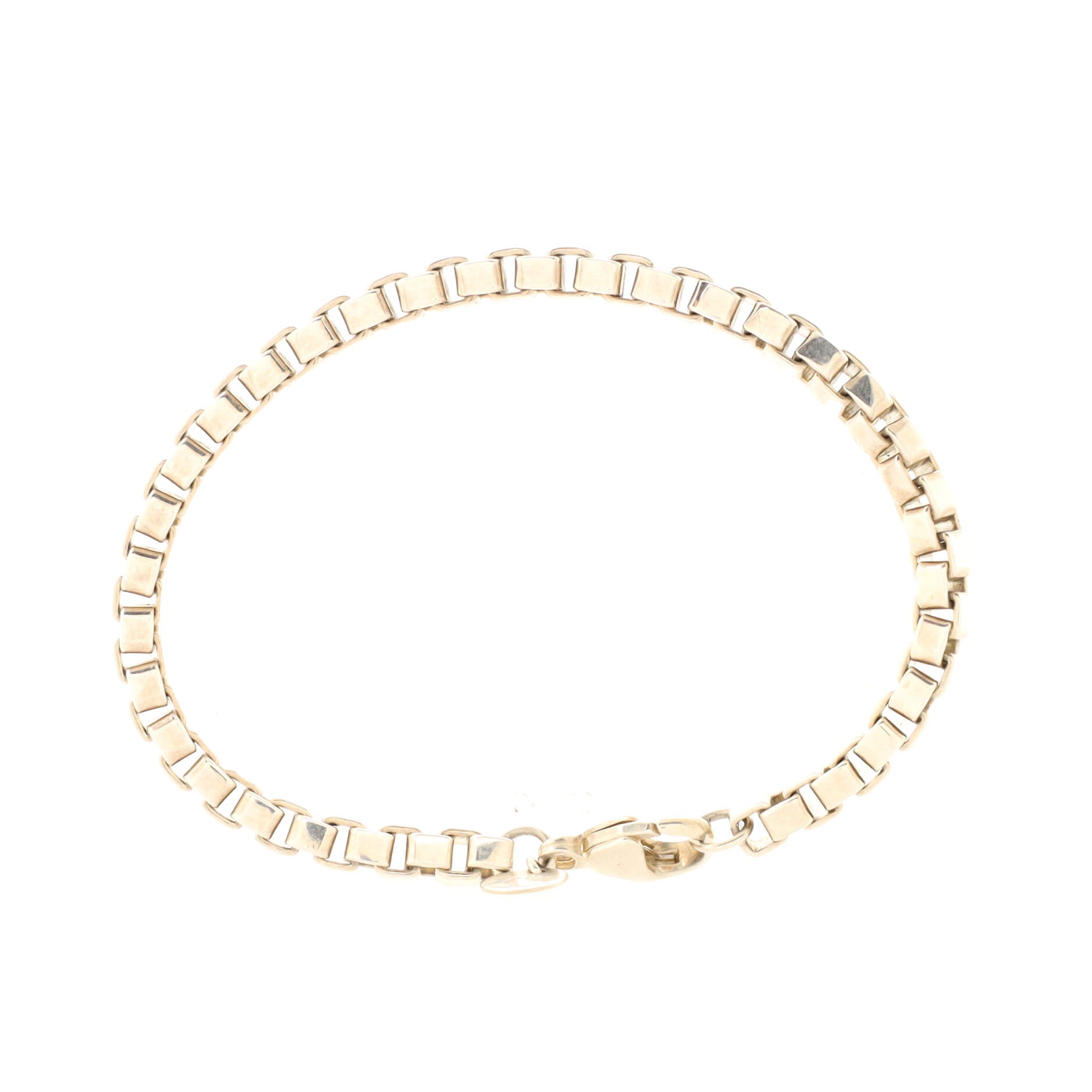Venetian Link Bracelet Sterling Silver
