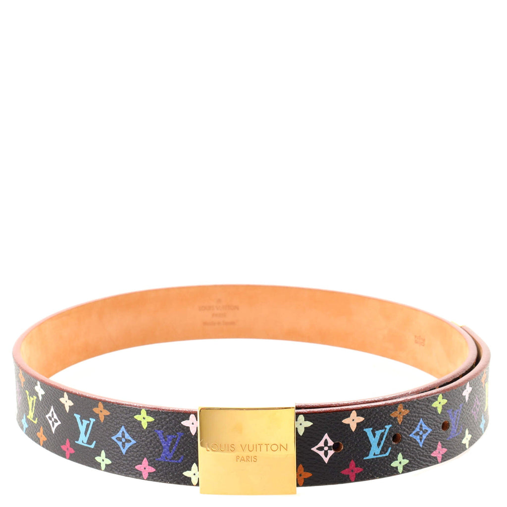 Ceinture Carre Belt Monogram Multicolor Medium 70