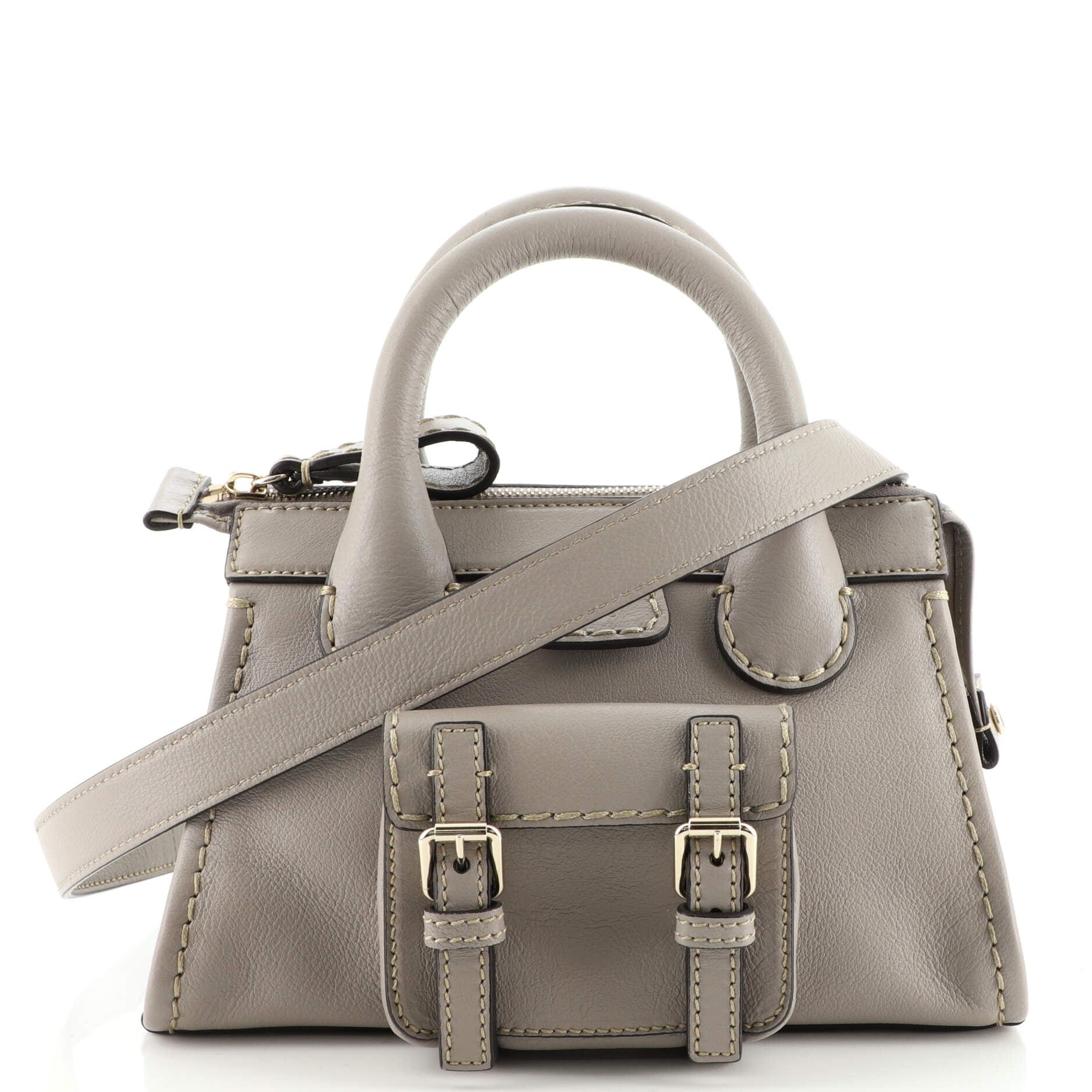Edith NM Satchel Leather Mini