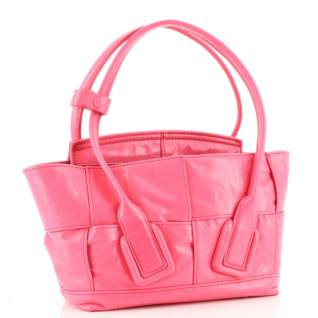Arco Bag Maxi Intrecciato Leather Mini