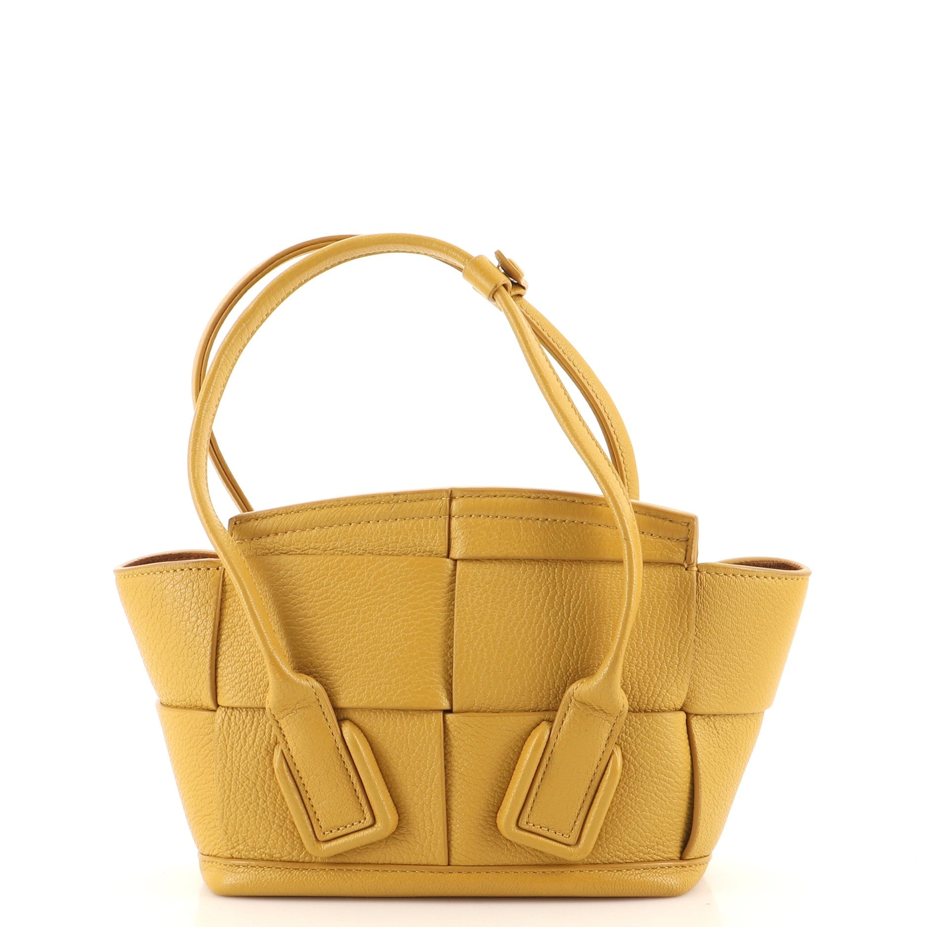 Arco Bag Maxi Intrecciato Leather Mini