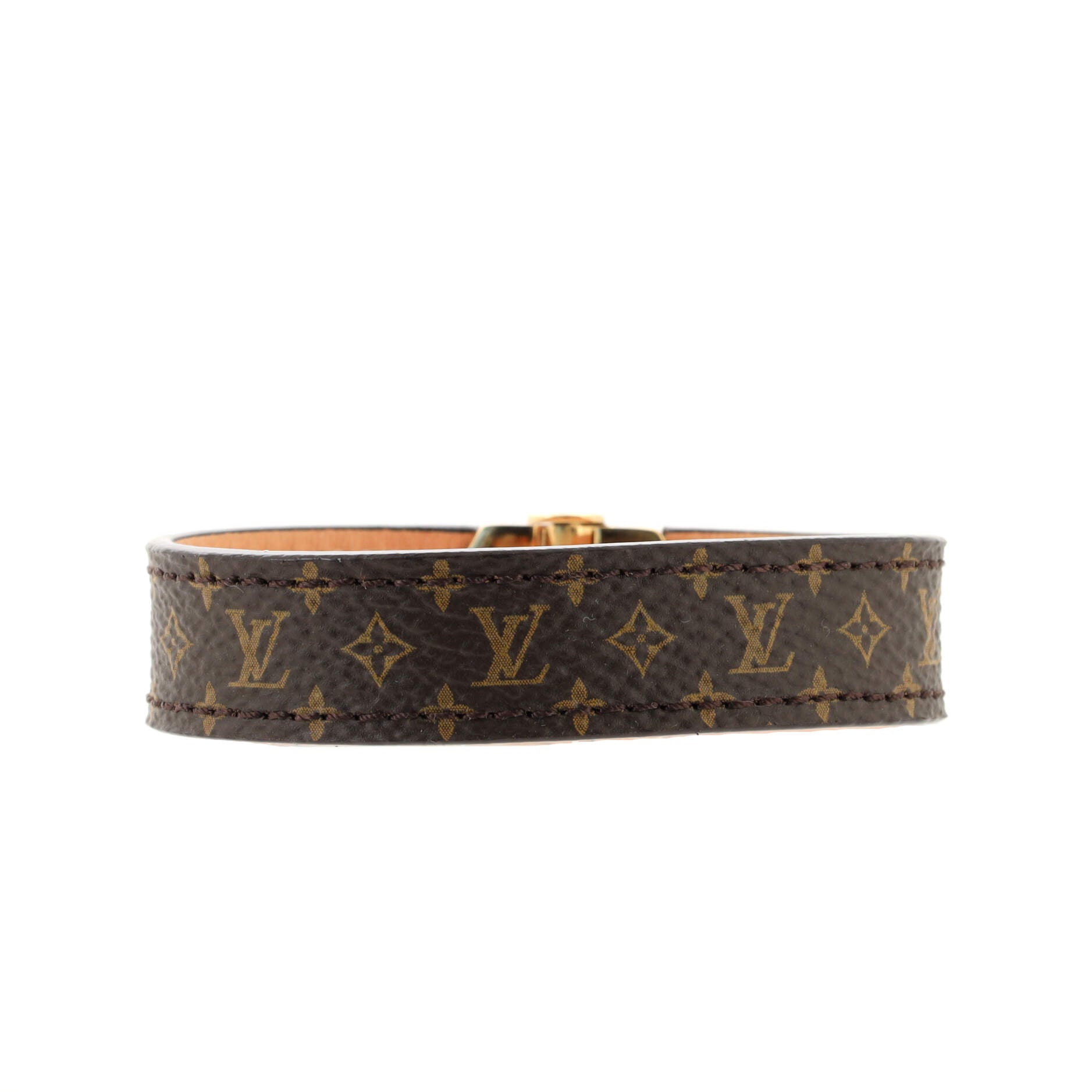 Nano Monogram Bracelet Monogram Canvas and Metal