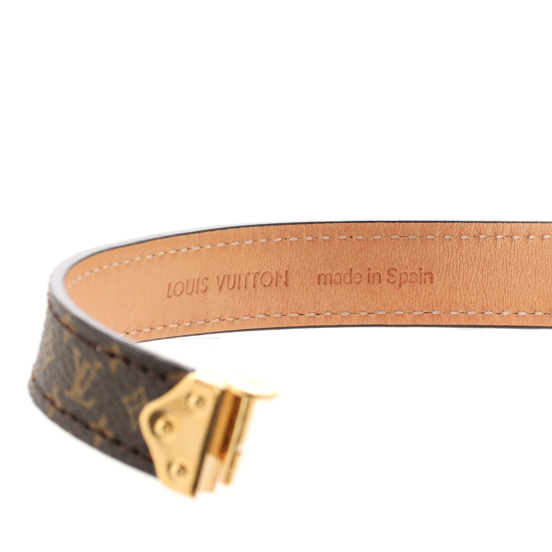 Nano Monogram Bracelet Monogram Canvas and Metal