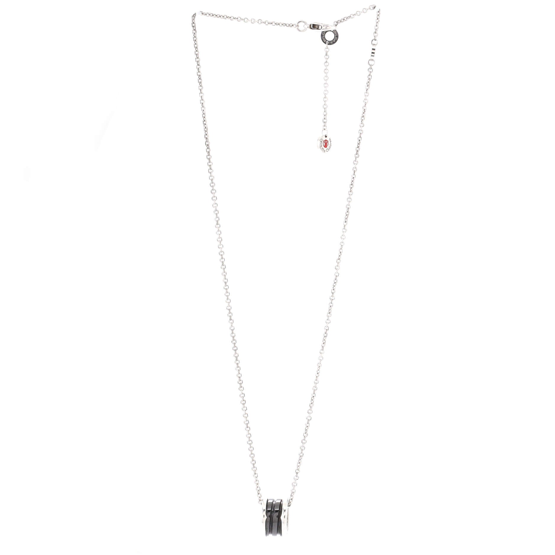 B.Zero1 Save the Children Pendant Necklace Sterling Silver and Ceramic