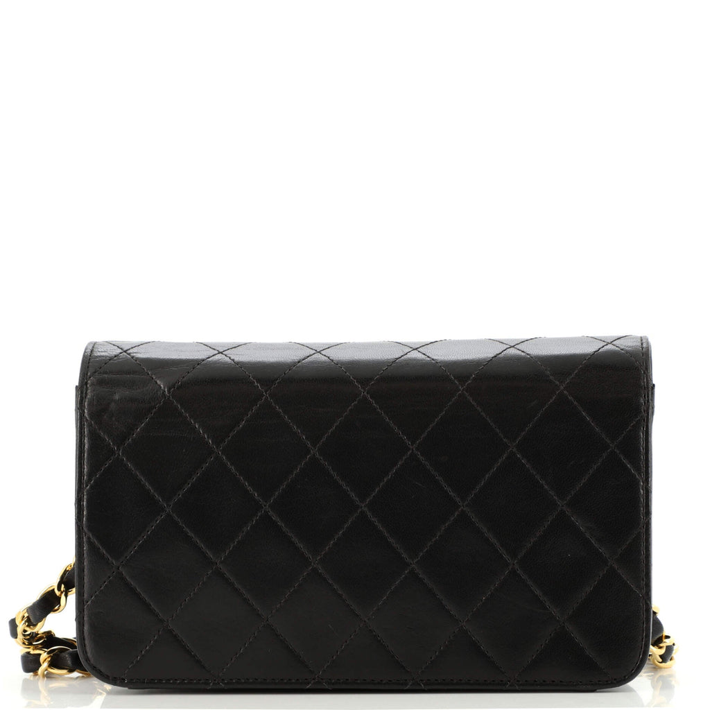 Vintage Full Flap Bag Quilted Lambskin Mini