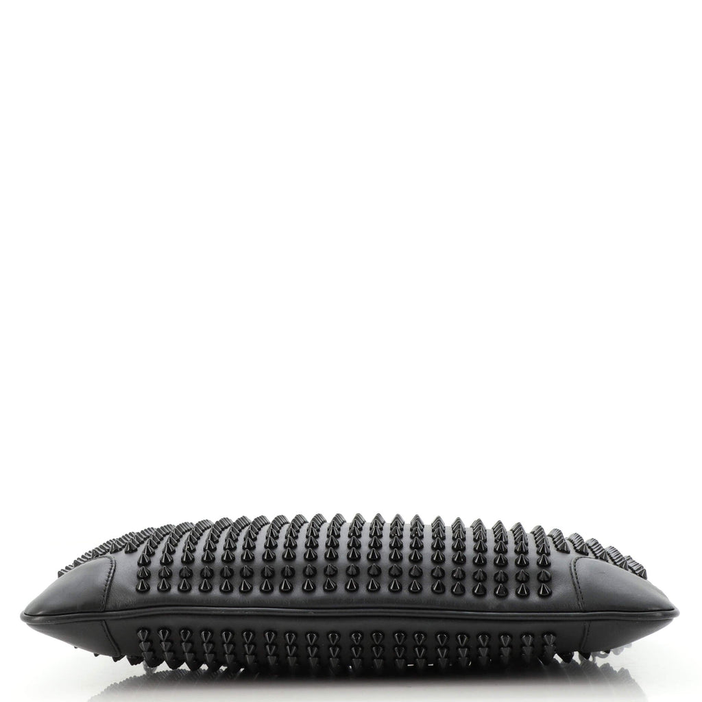 Loubiposh Clutch Spiked Leather