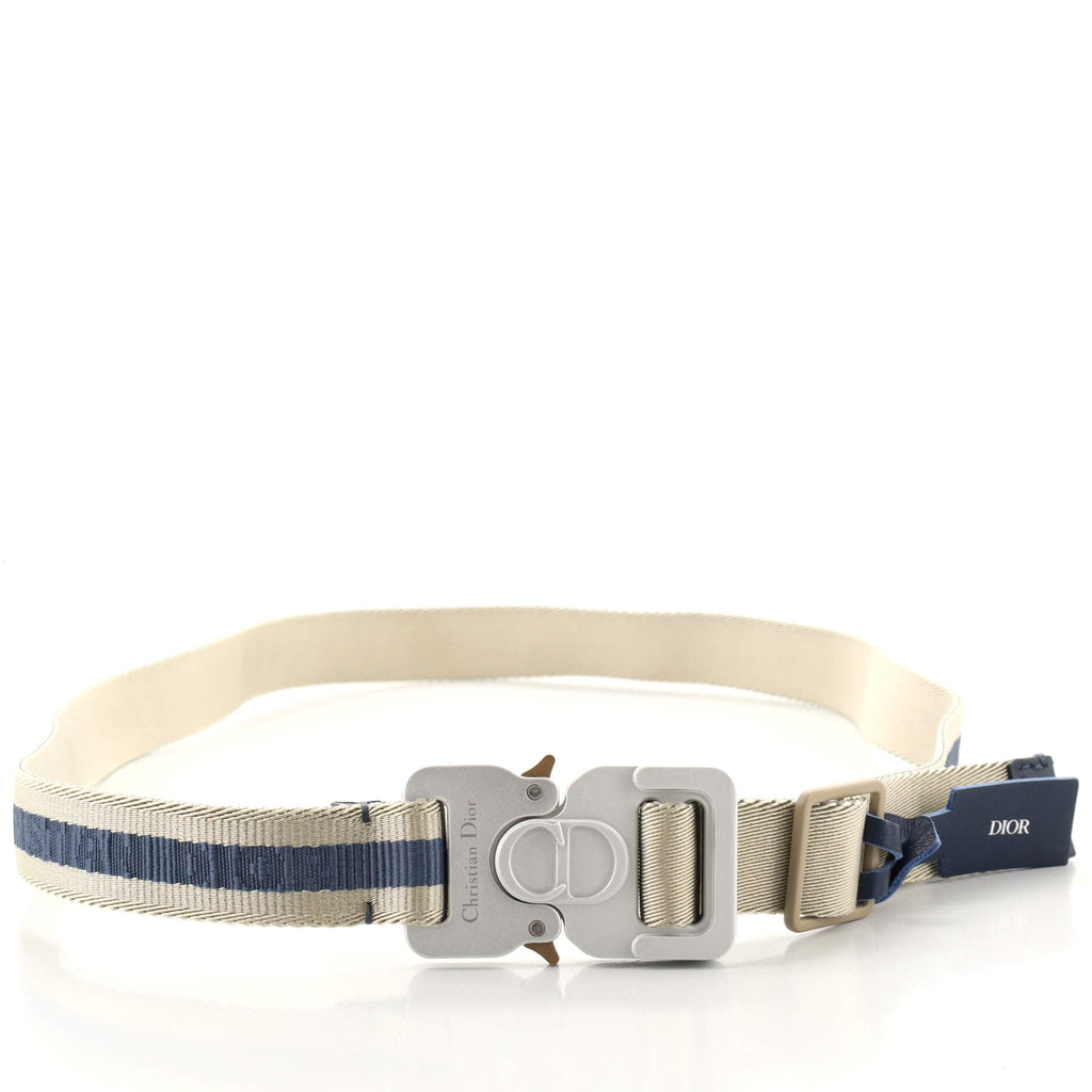 CD Buckle Belt Canvas Thin 5