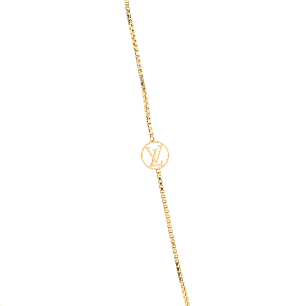 Essential V Sautoir Necklace Metal