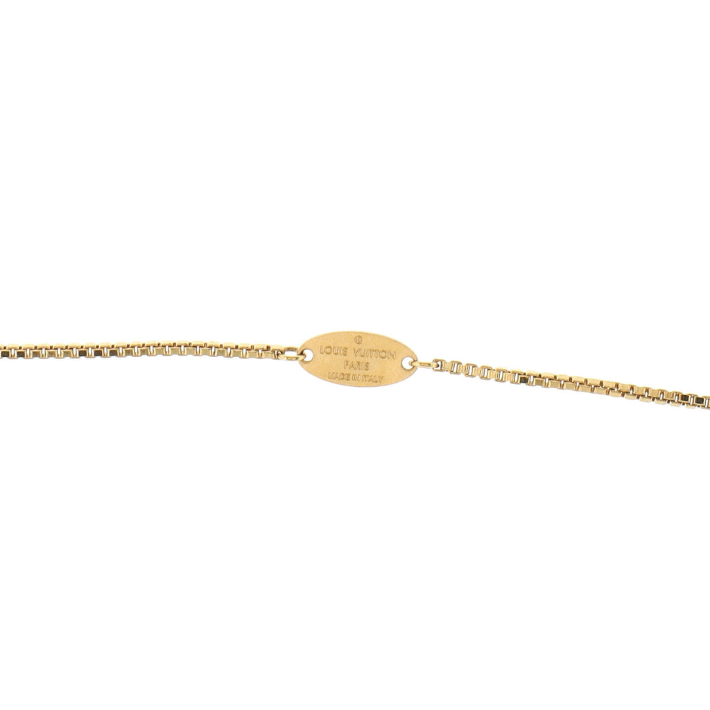 Essential V Sautoir Necklace Metal
