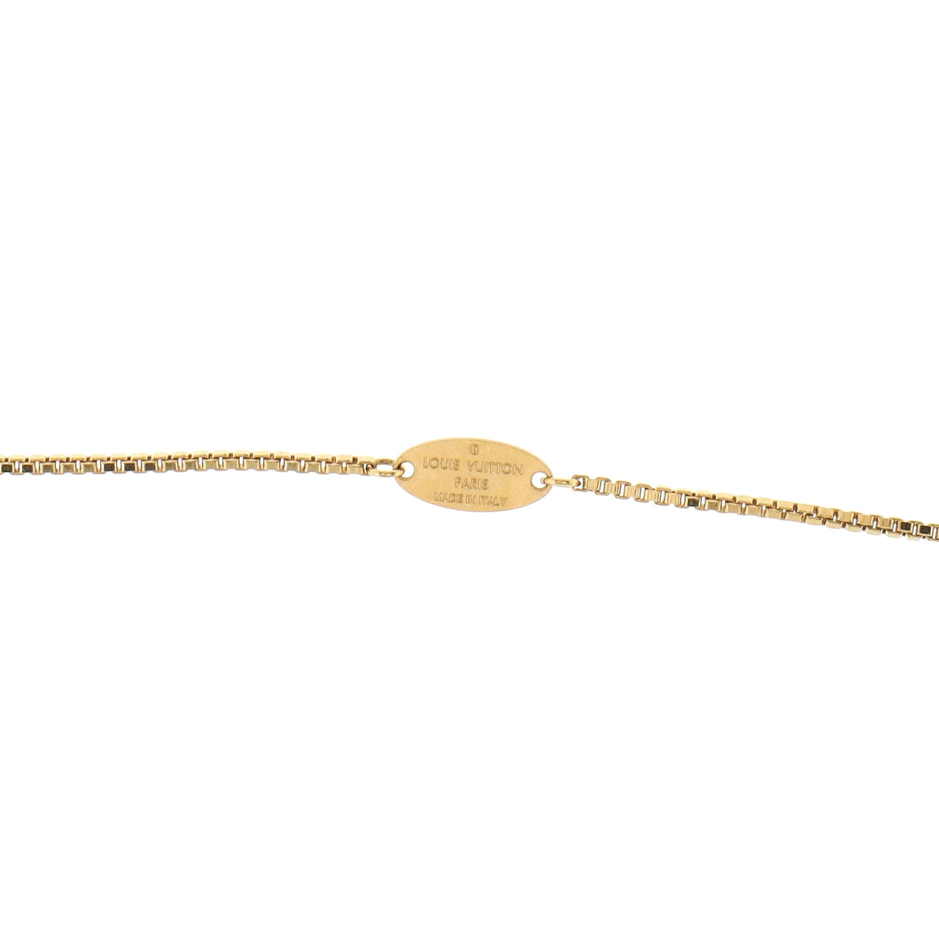 Essential V Sautoir Necklace Metal