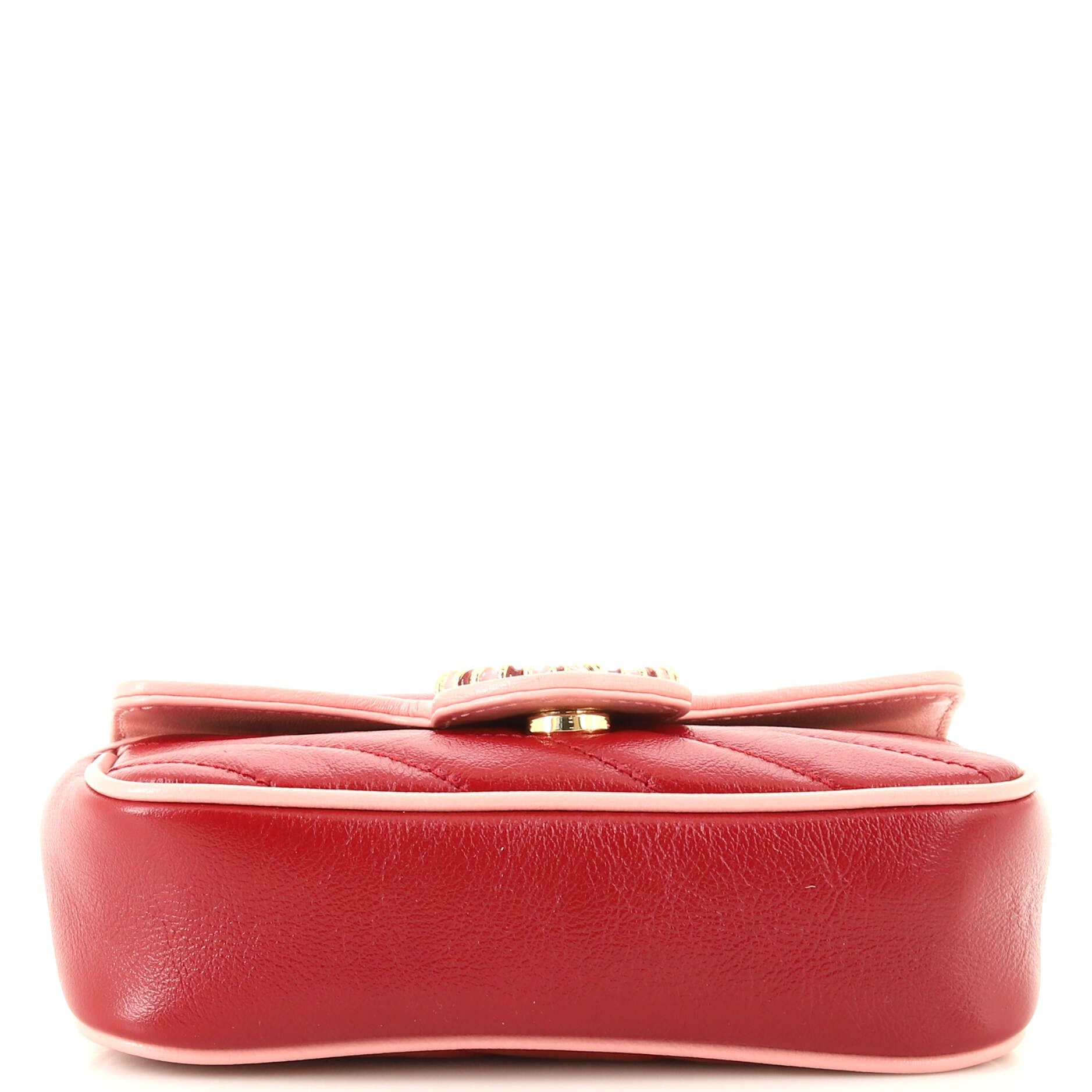 GG Marmont Flap Bag Diagonal Quilted Leather Super Mini