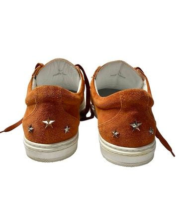 Women's Jimmy Choo Cash Trainers in Brown Suede