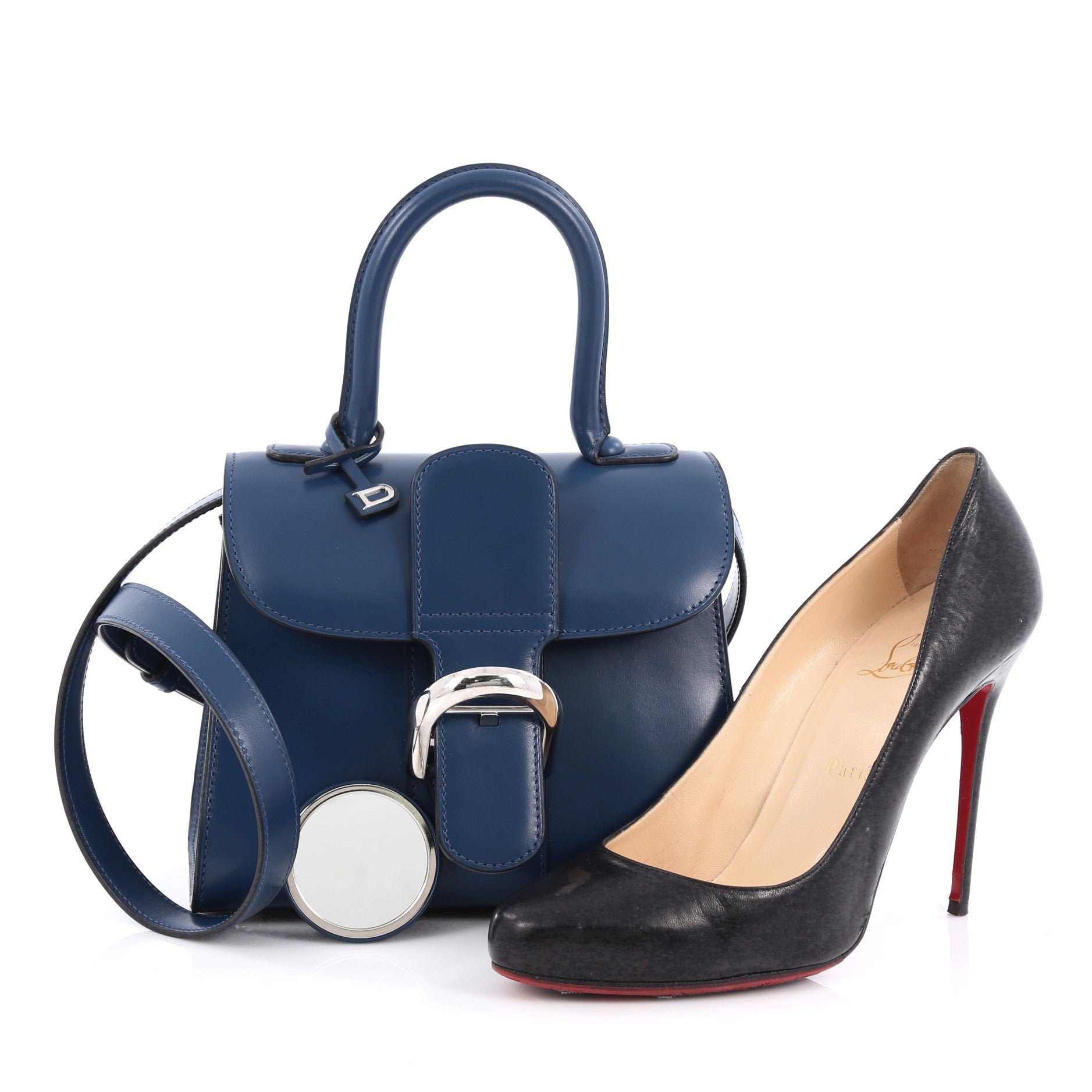 Brillant Shoulder Bag Leather Mini