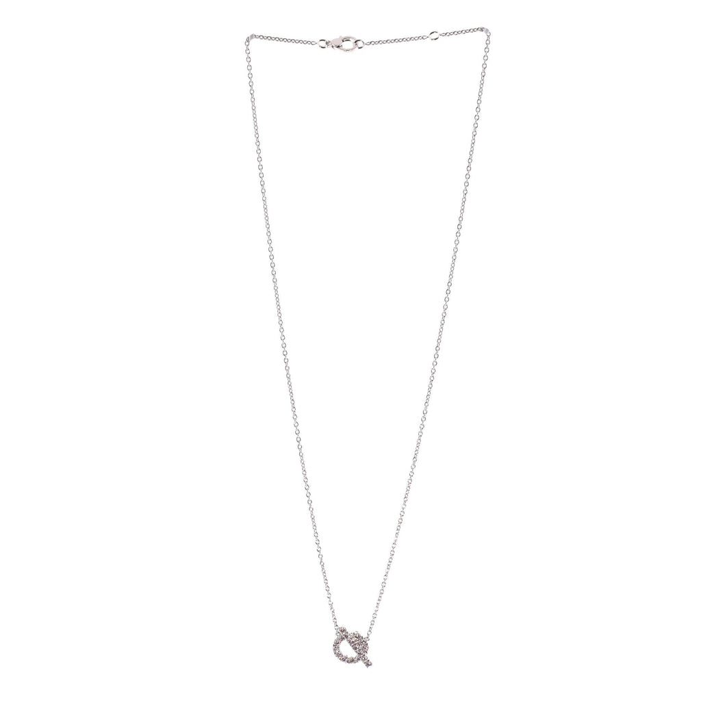 Finesse Pendant Necklace 18K White Gold and Diamonds