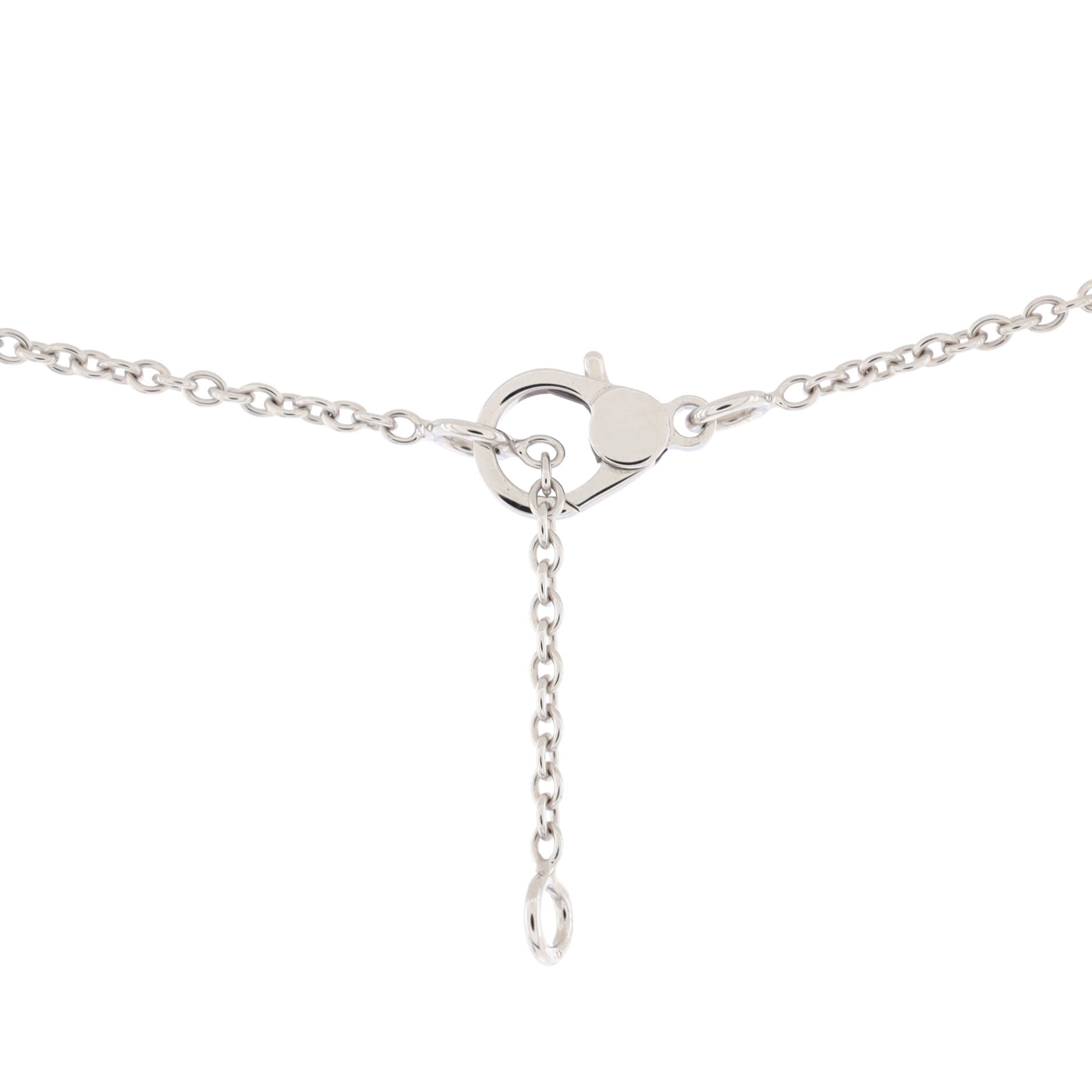 Finesse Pendant Necklace 18K White Gold and Diamonds