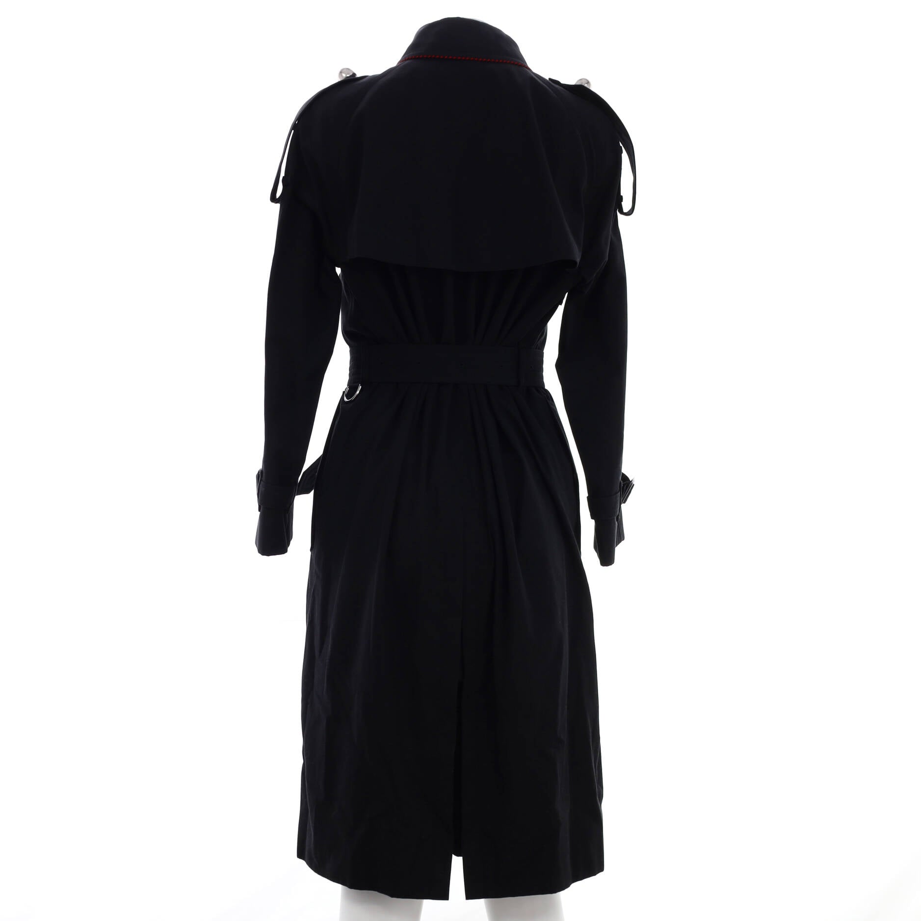 x Barneys Women's Mid-Length Trench Coat Cotton