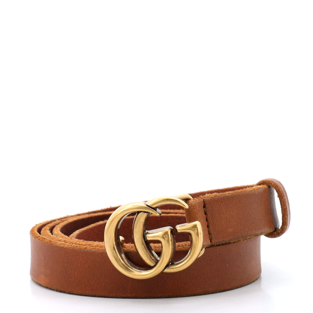 GG Marmont Belt Leather Thin 90