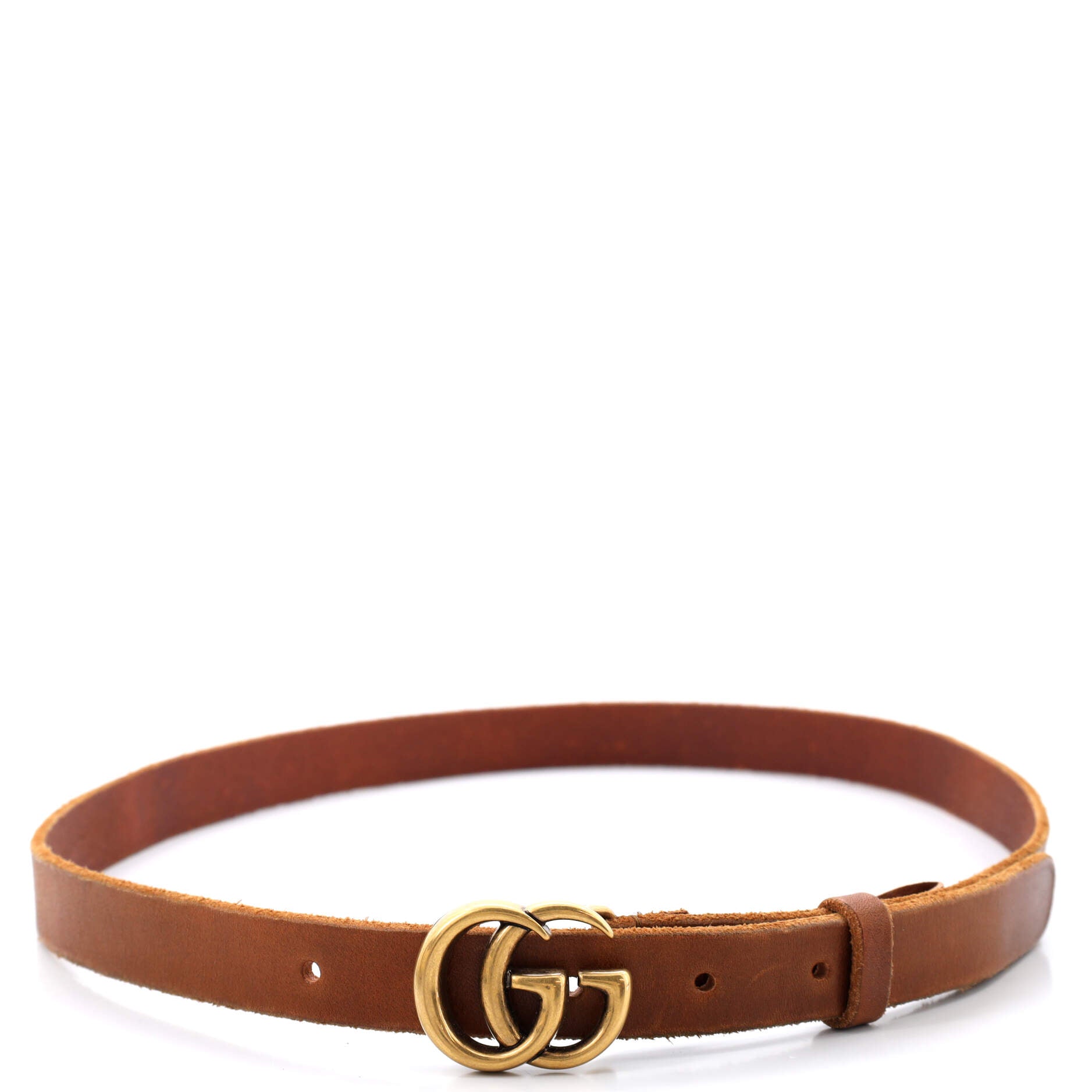 GG Marmont Belt Leather Thin 90