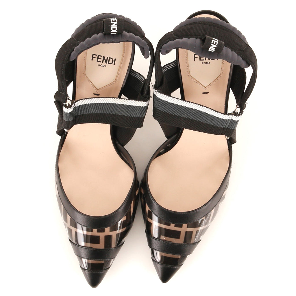 Women's Colibri Slingback Pumps Zucca PVC