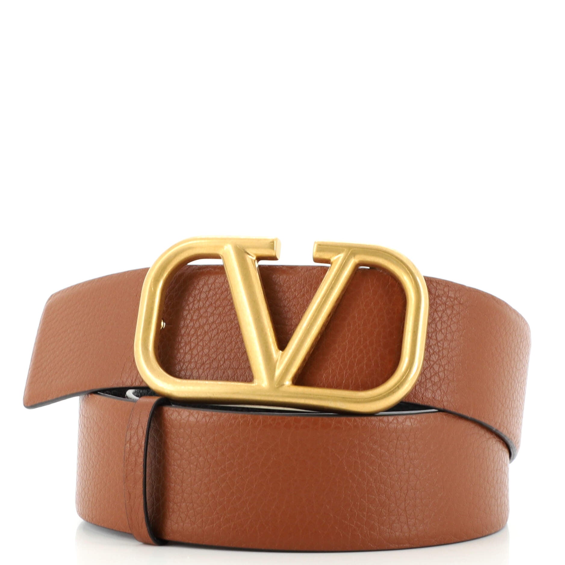 VLogo Reversible Belt Leather Wide 90