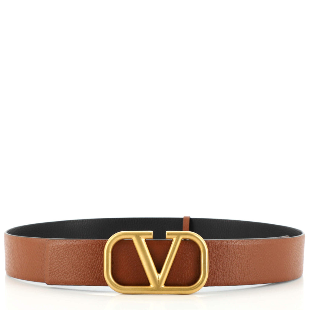 VLogo Reversible Belt Leather Wide 90