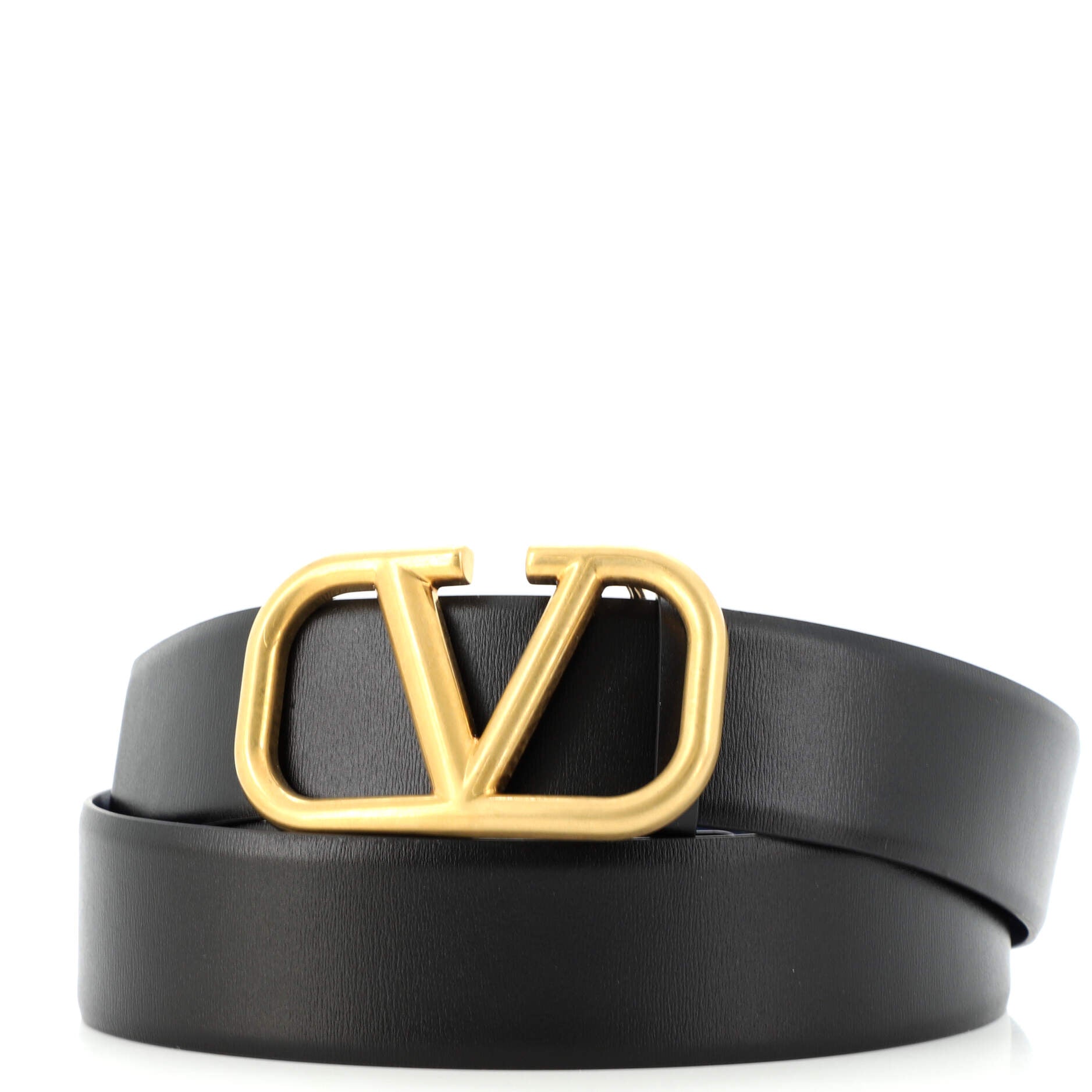 VLogo Reversible Belt Leather Wide 90