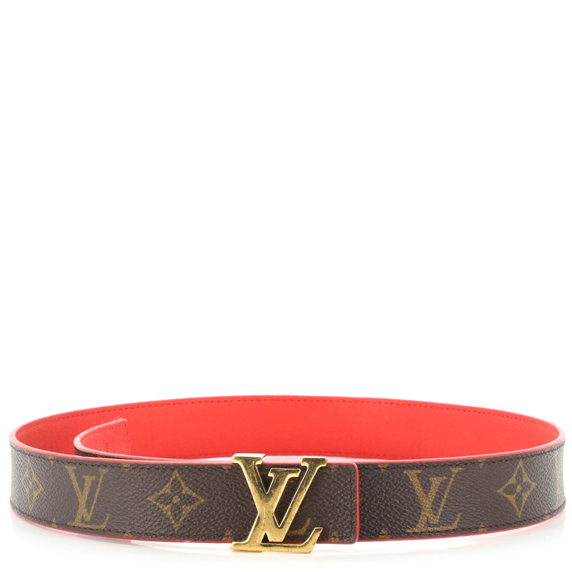 LV Initiales Belt Monogram Canvas Medium 75