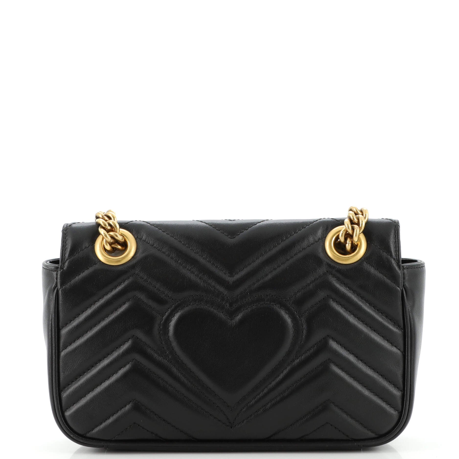 GG Marmont Flap Bag Matelasse Leather Mini