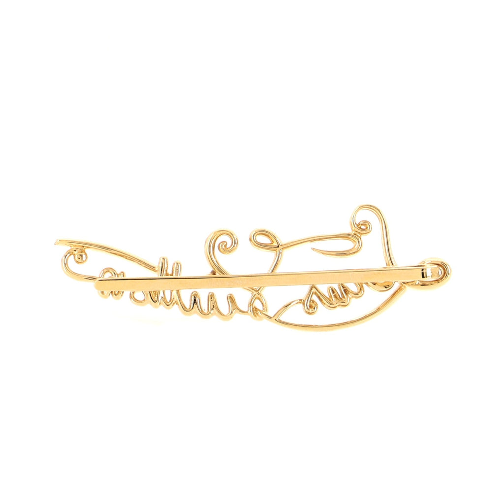 My LV Affair Hair Clip Barrette Metal