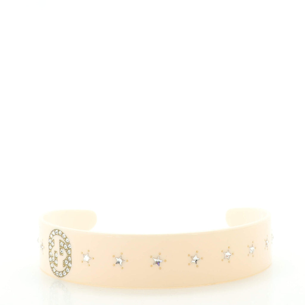 Interlocking G Headband Resin with Crystals
