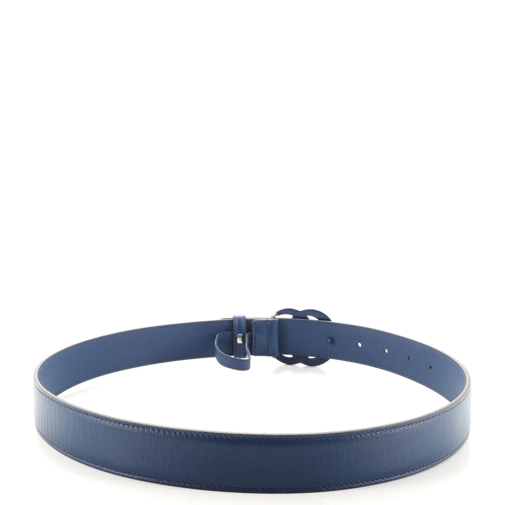 GG Marmont Belt Leather Thin 80