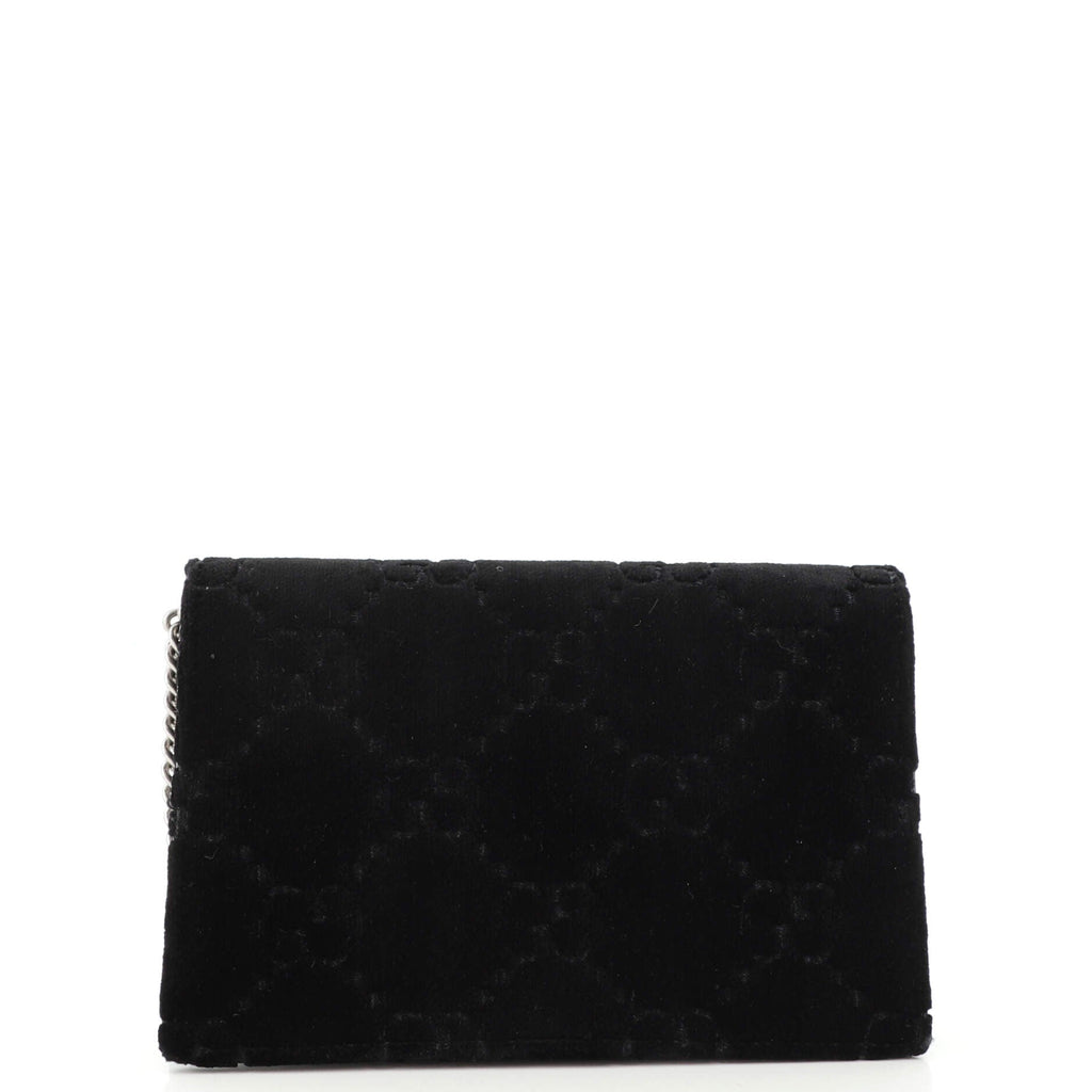 Dionysus Bag GG Velvet Super Mini