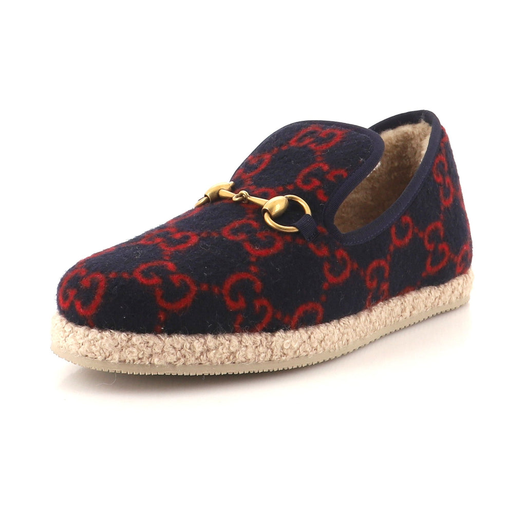 Women's Fria Horsebit Loafers GG Wool