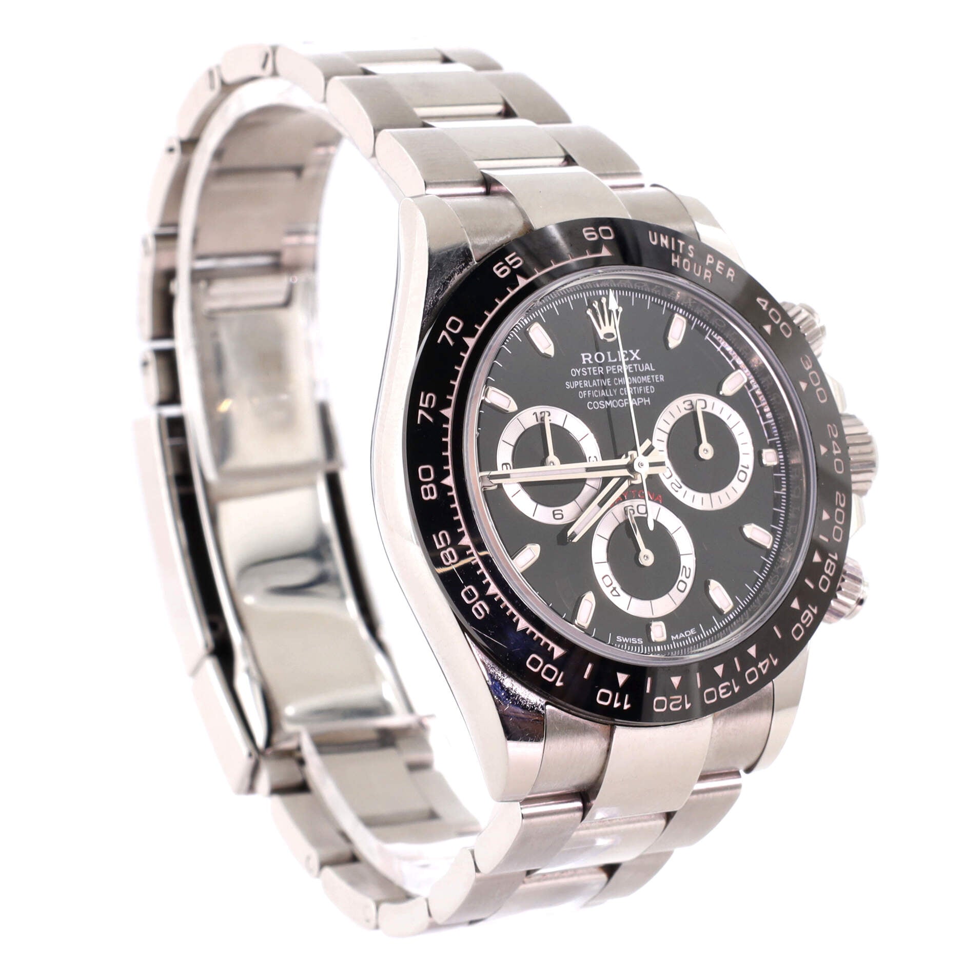 Oyster Perpetual Cosmograph Daytona Automatic Watch Stainless Steel and Cerachrom 40