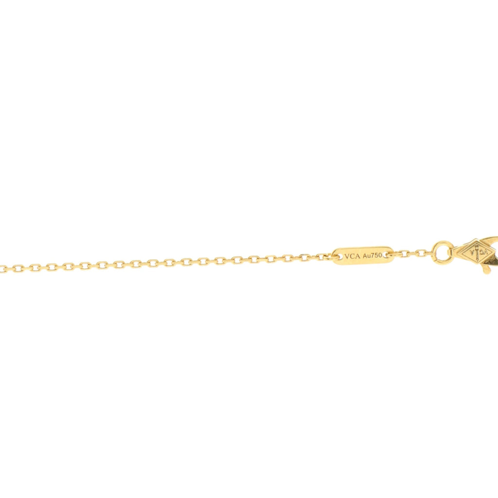 Sweet Alhambra Bracelet 18K Yellow Gold and Mother of Pearl