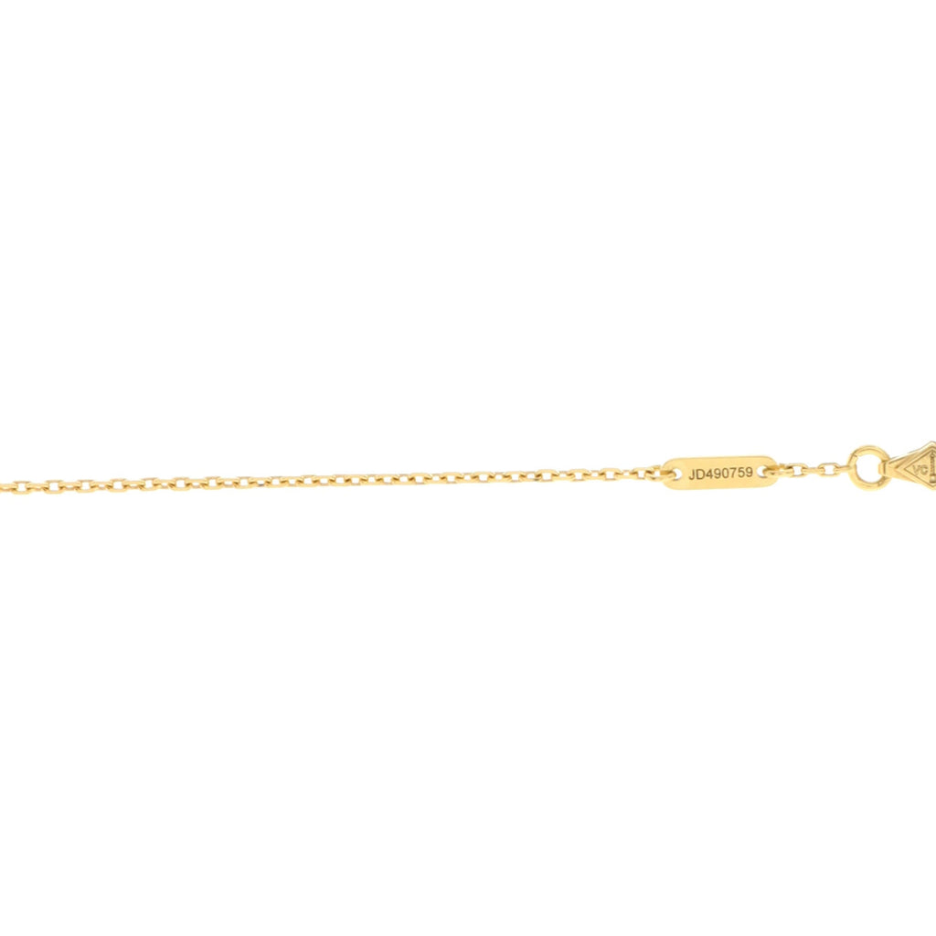 Sweet Alhambra Bracelet 18K Yellow Gold and Mother of Pearl