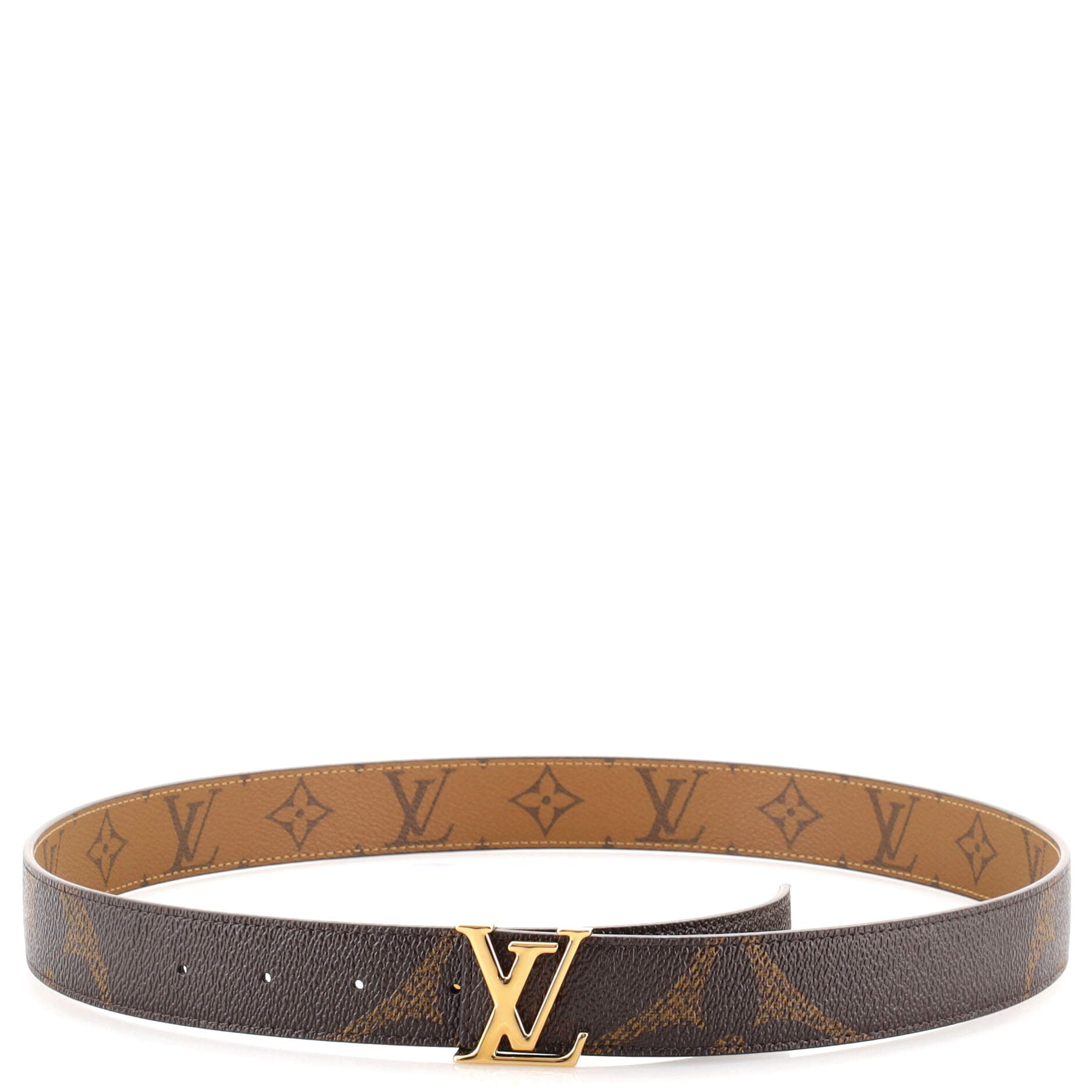 LV Iconic Belt Reverse Monogram Canvas Medium 90