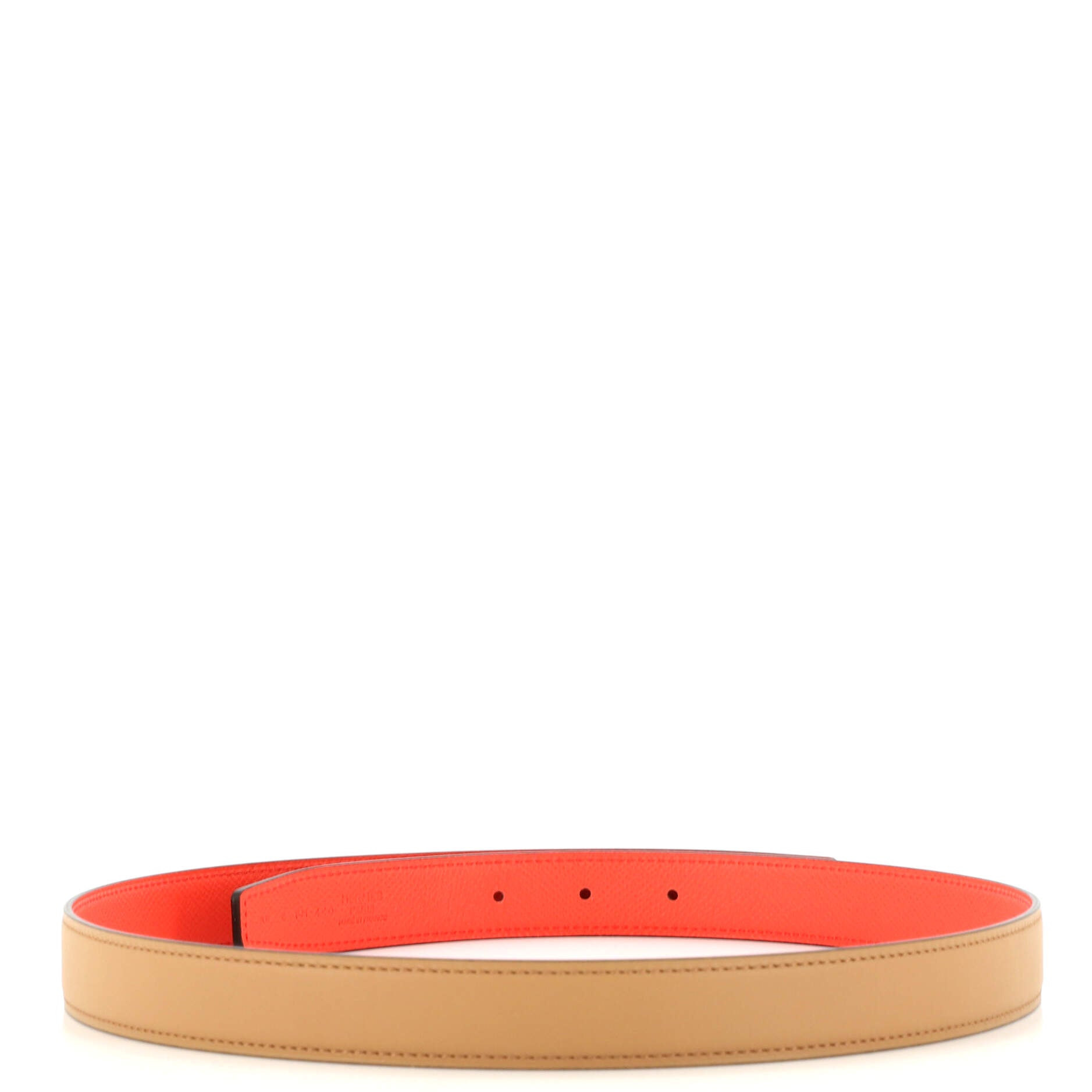 Reversible Belt Strap Leather Thin 80