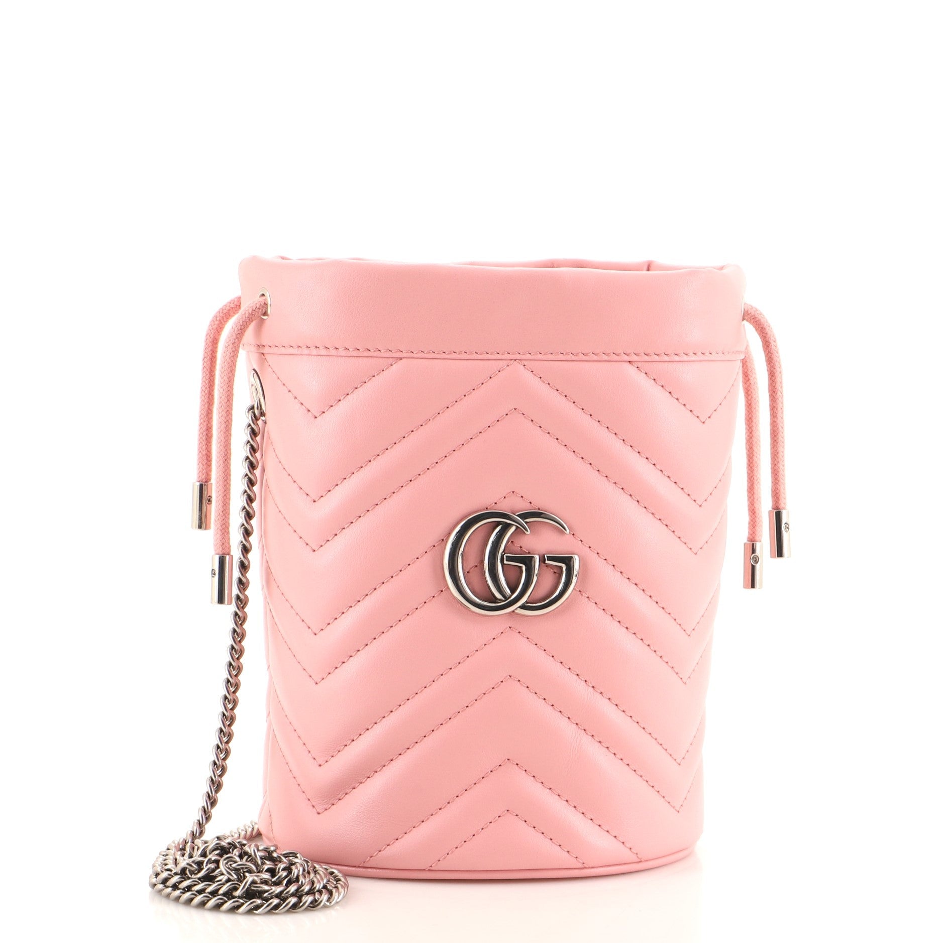 GG Marmont Bucket Bag Matelasse Leather Mini