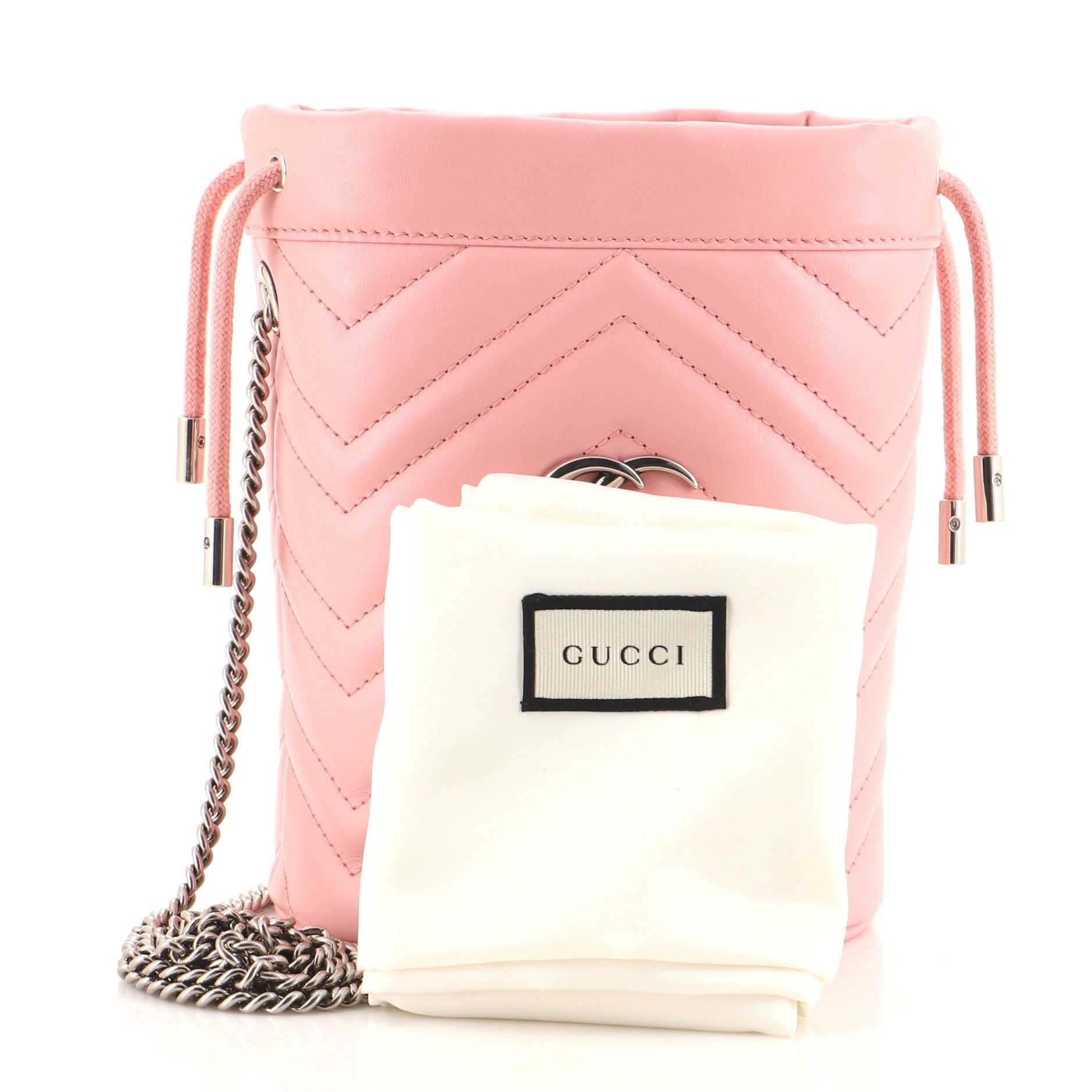 GG Marmont Bucket Bag Matelasse Leather Mini