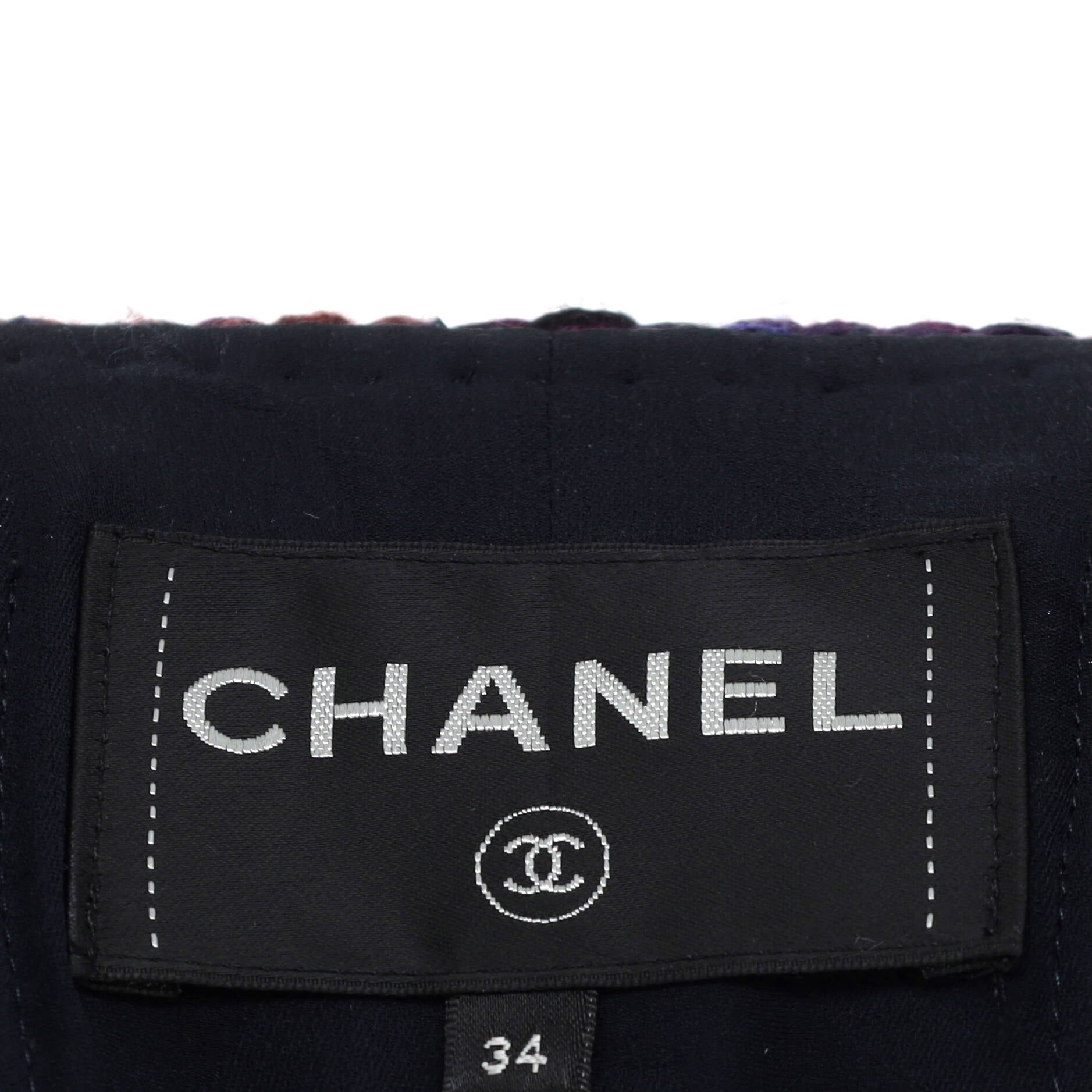 Women's Four Pocket Chain Around Jacket Tweed
