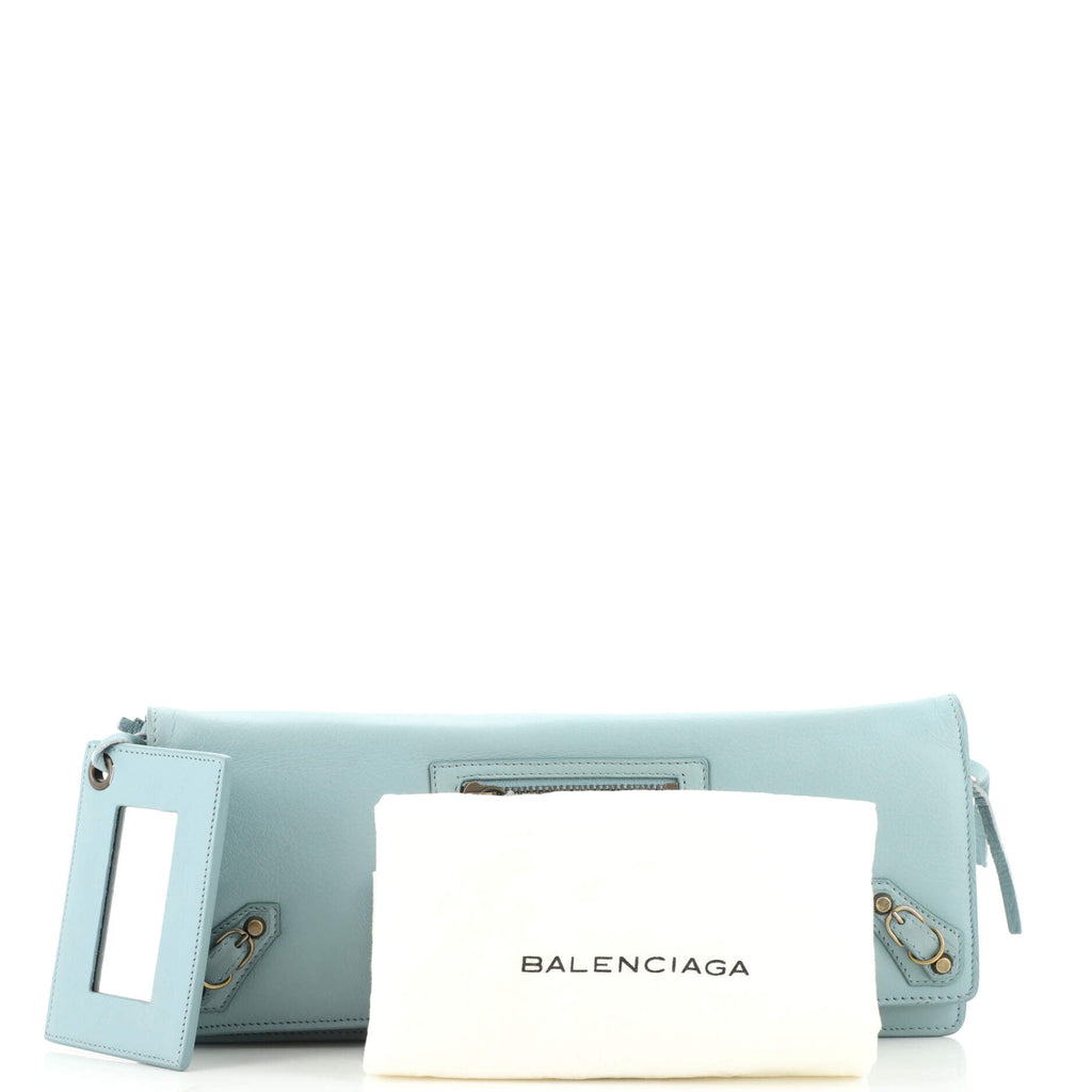 Papier Wand Clutch Calfskin