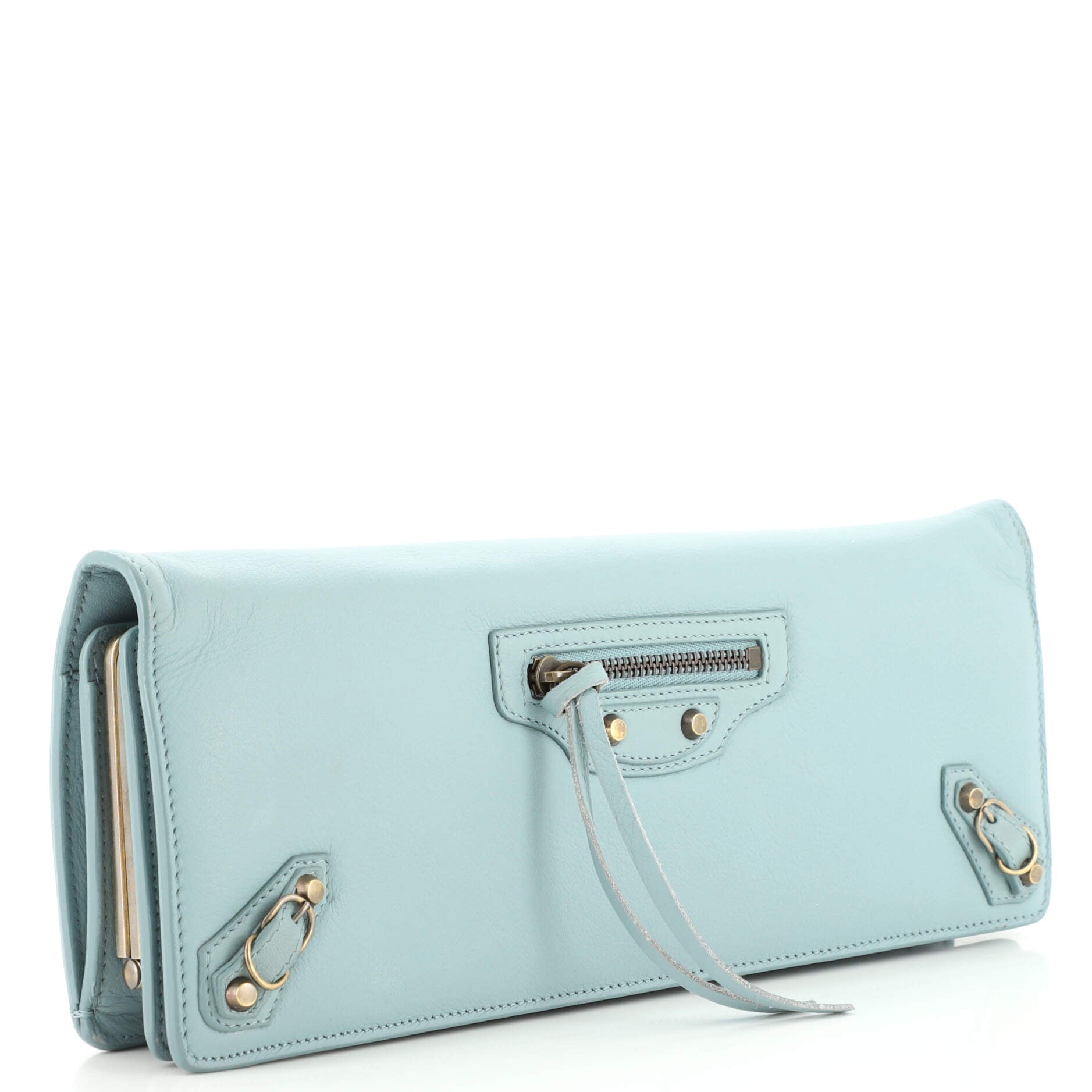 Papier Wand Clutch Calfskin